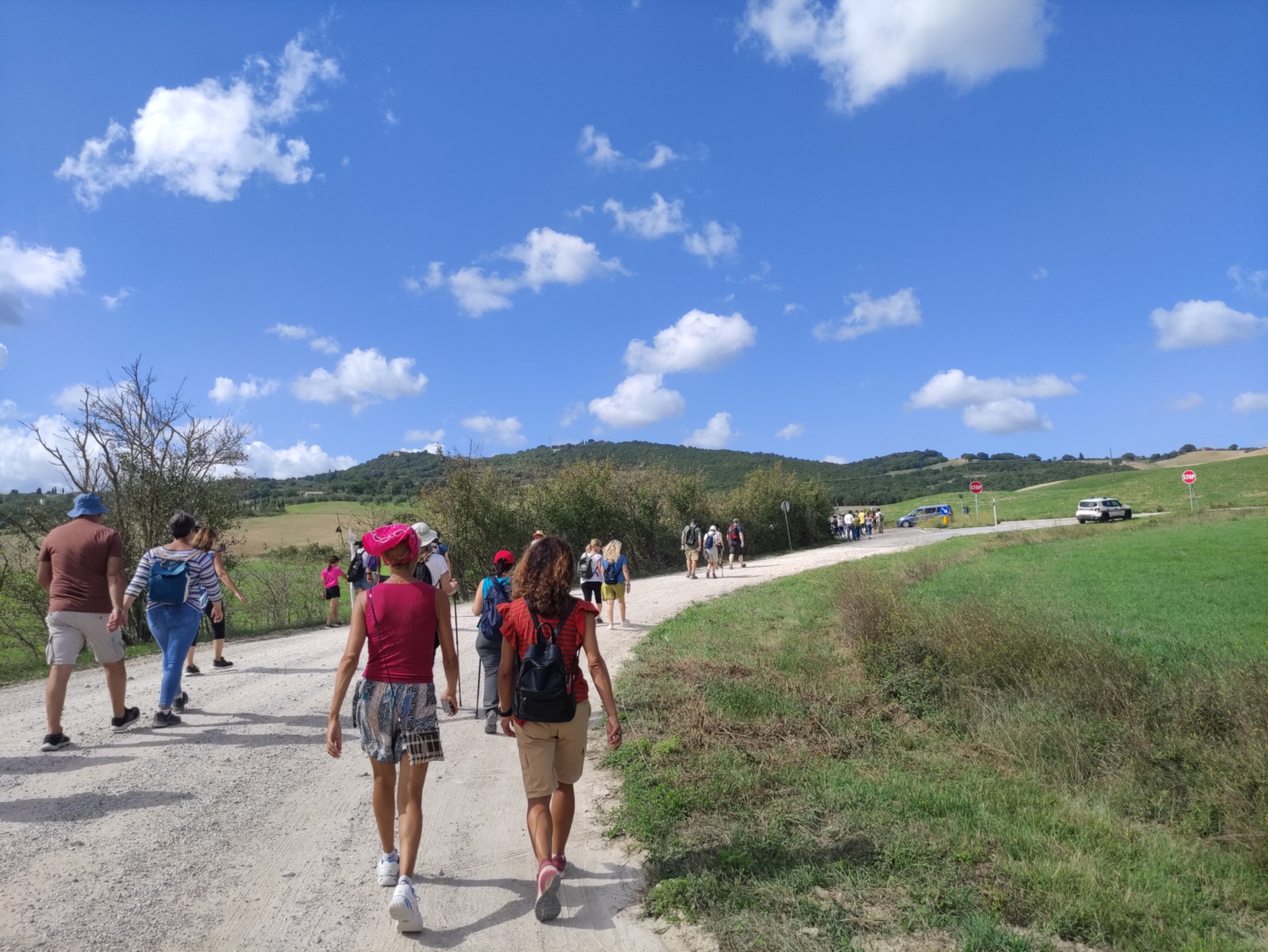 Walking in the Val d’Orcia