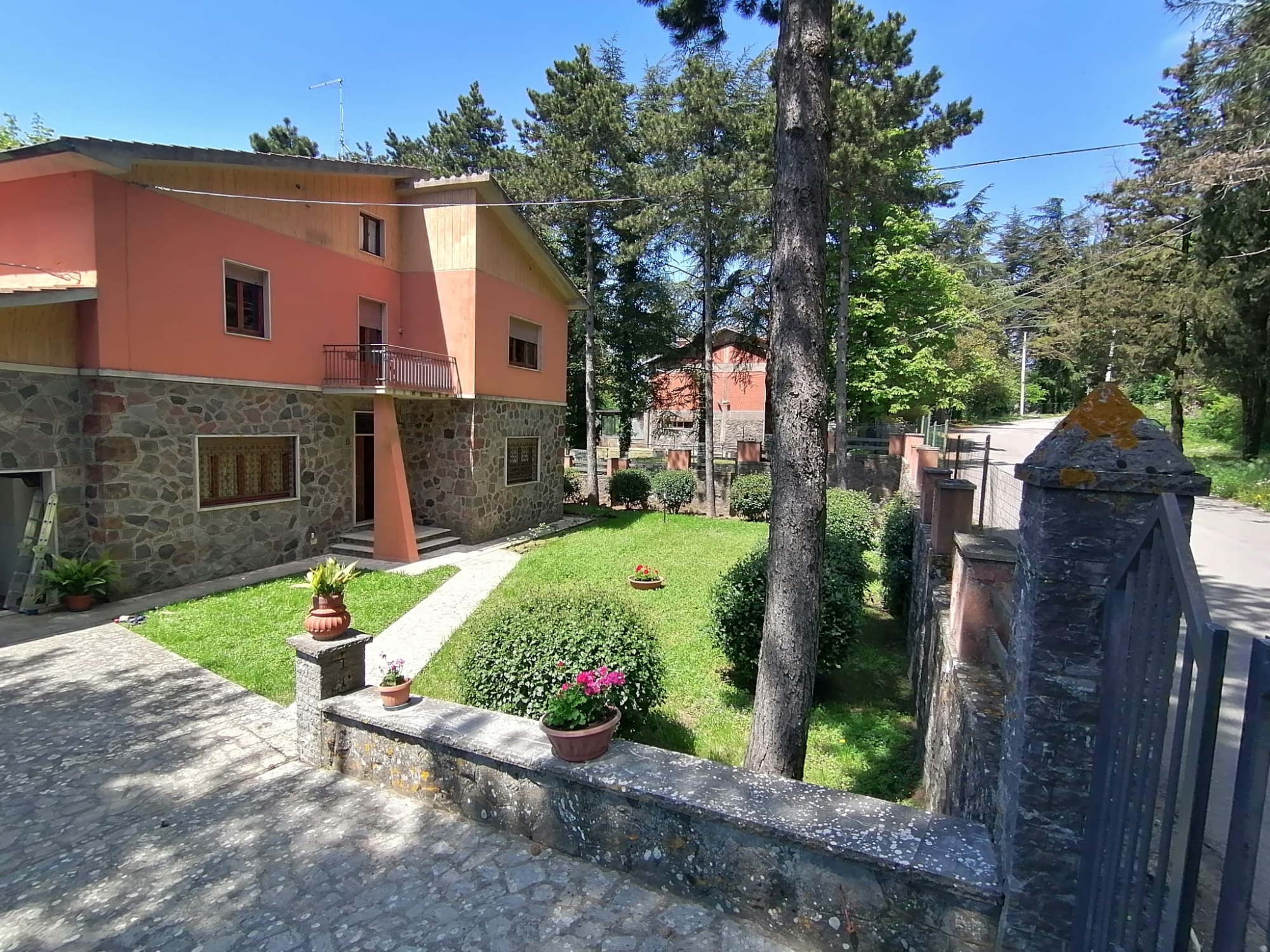 Villetta la Fortezza casa vacanze Radicofani con giardino panoramico