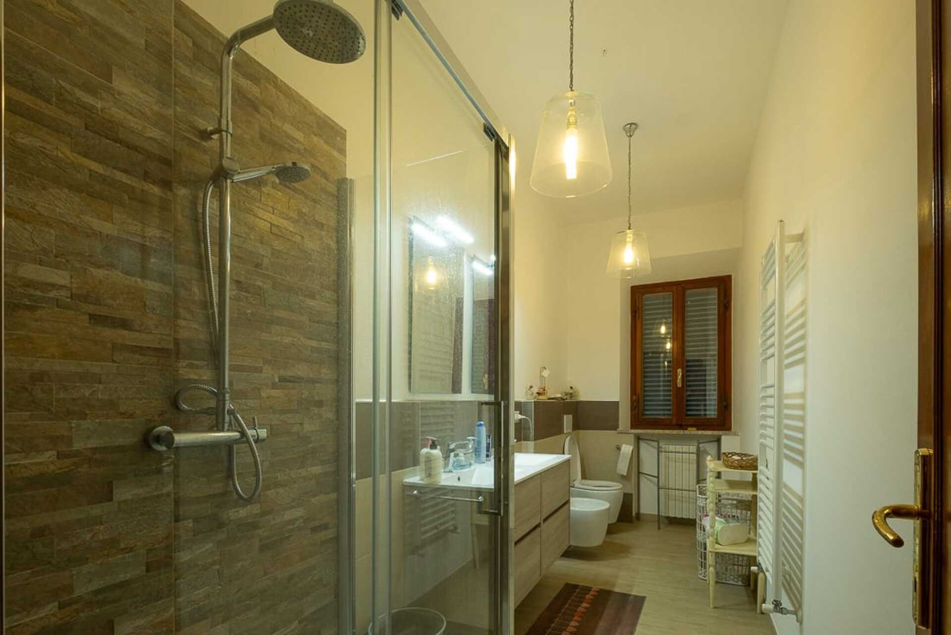 Il bagno del Punto Sosta la Villa b&b