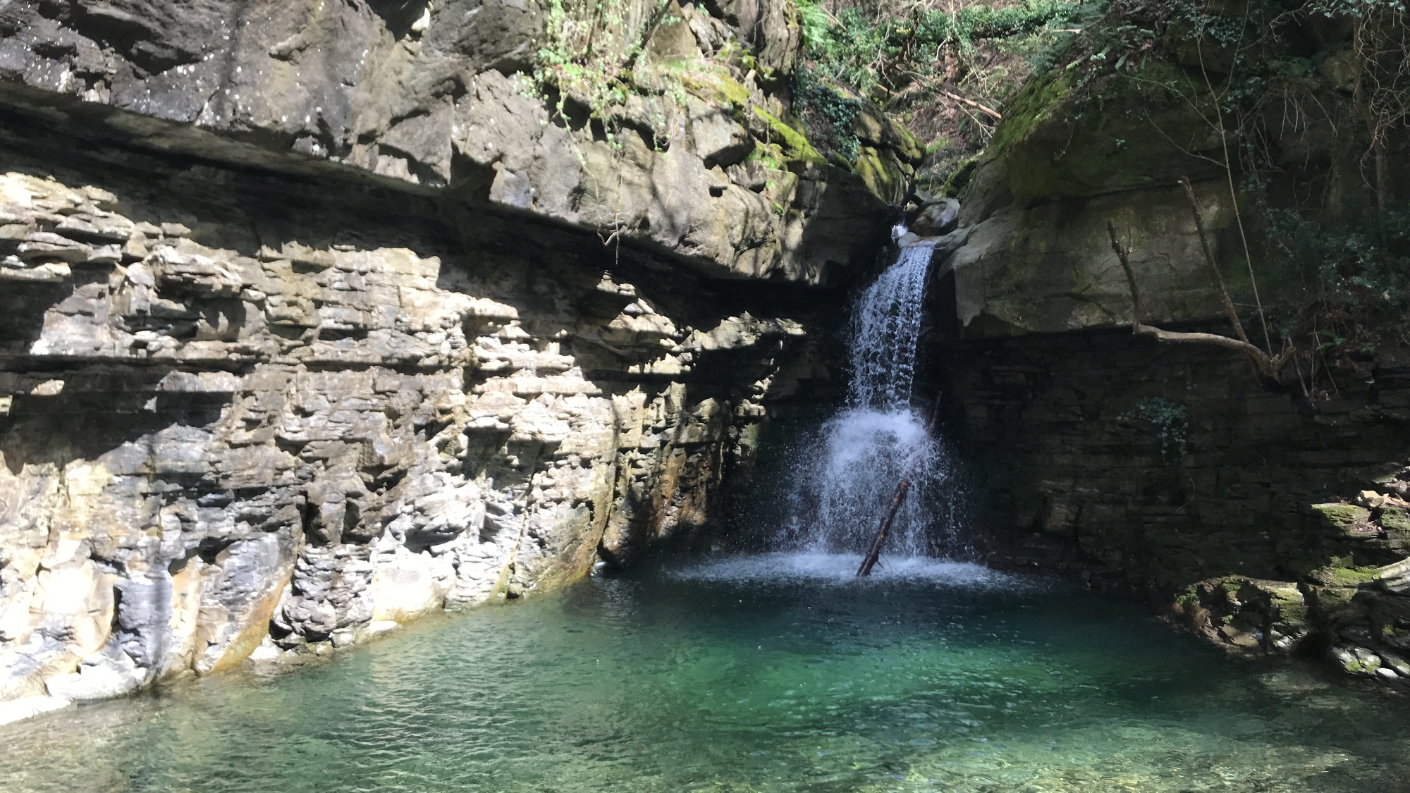 Passeggiata con bagno nel torrente Carigiola sull'Appennino Pratese