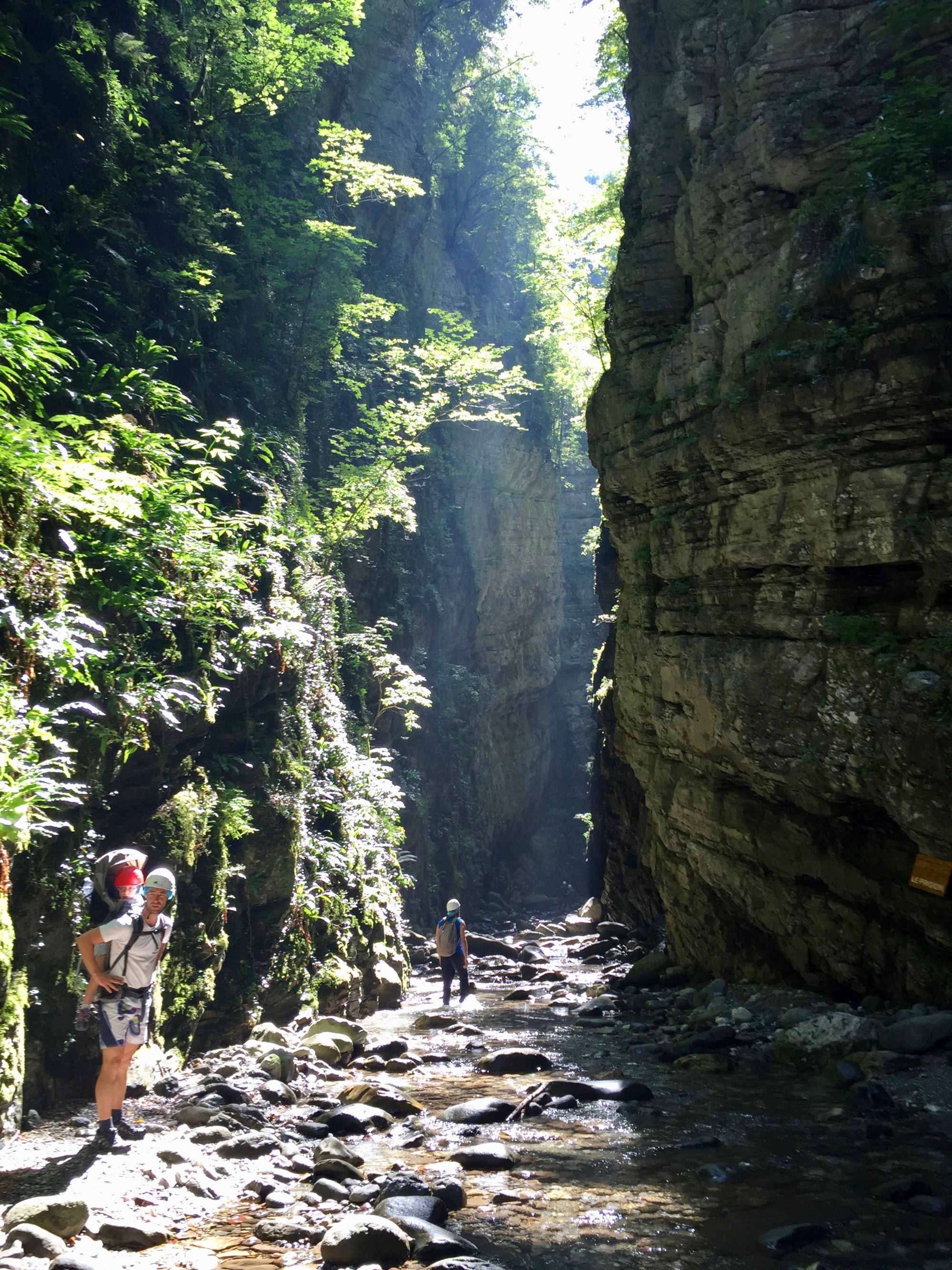 River Trekking Canyon Orrido di Botri