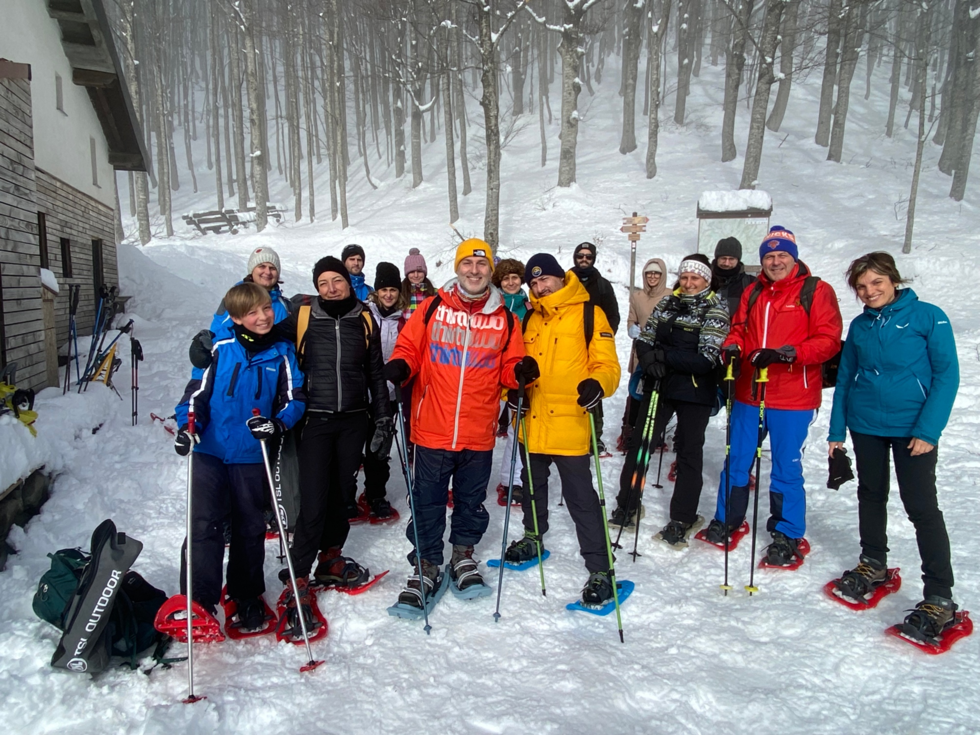 Escursioni sulla neve con le ciaspole