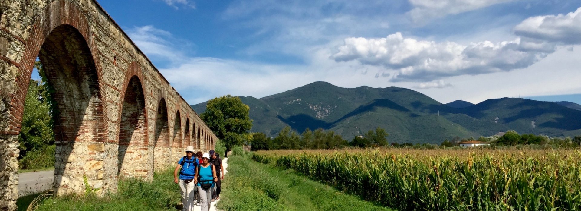 Un viaggio a piedi da Lucca a Pisa