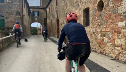 A 6-day trip cycling between Florence and Rome