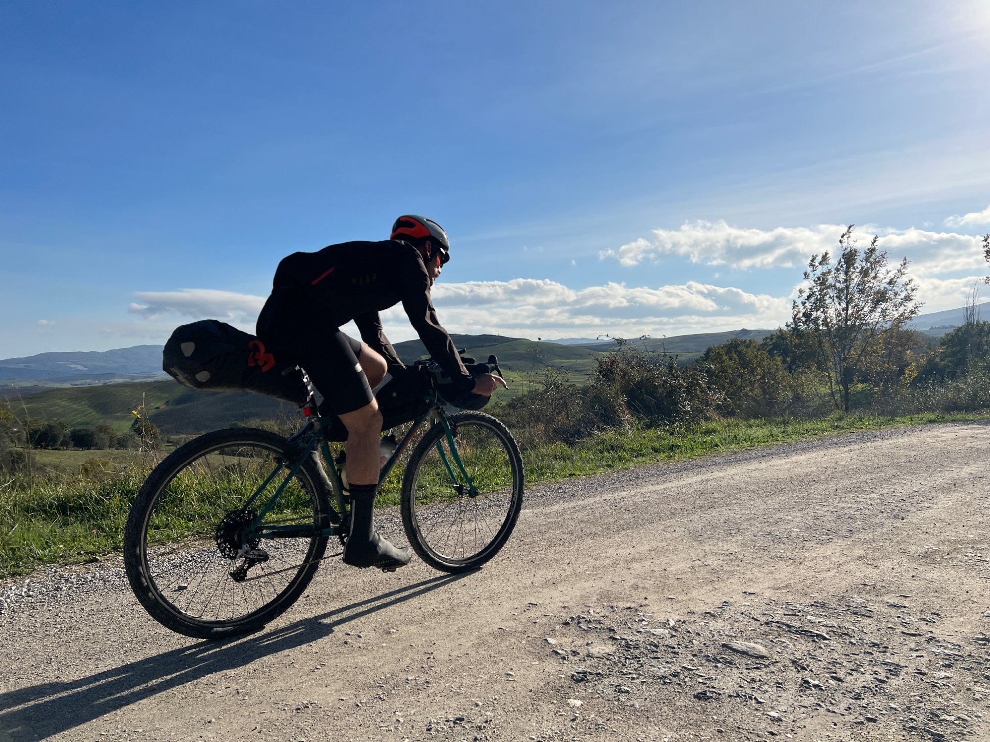Siena to Cortona by bike on gravel roads