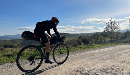 Siena to Cortona by bike on gravel roads