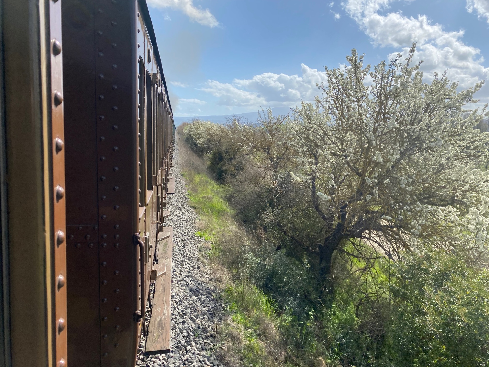 Treno a vapore da Siena a Sant'Angelo Scalo