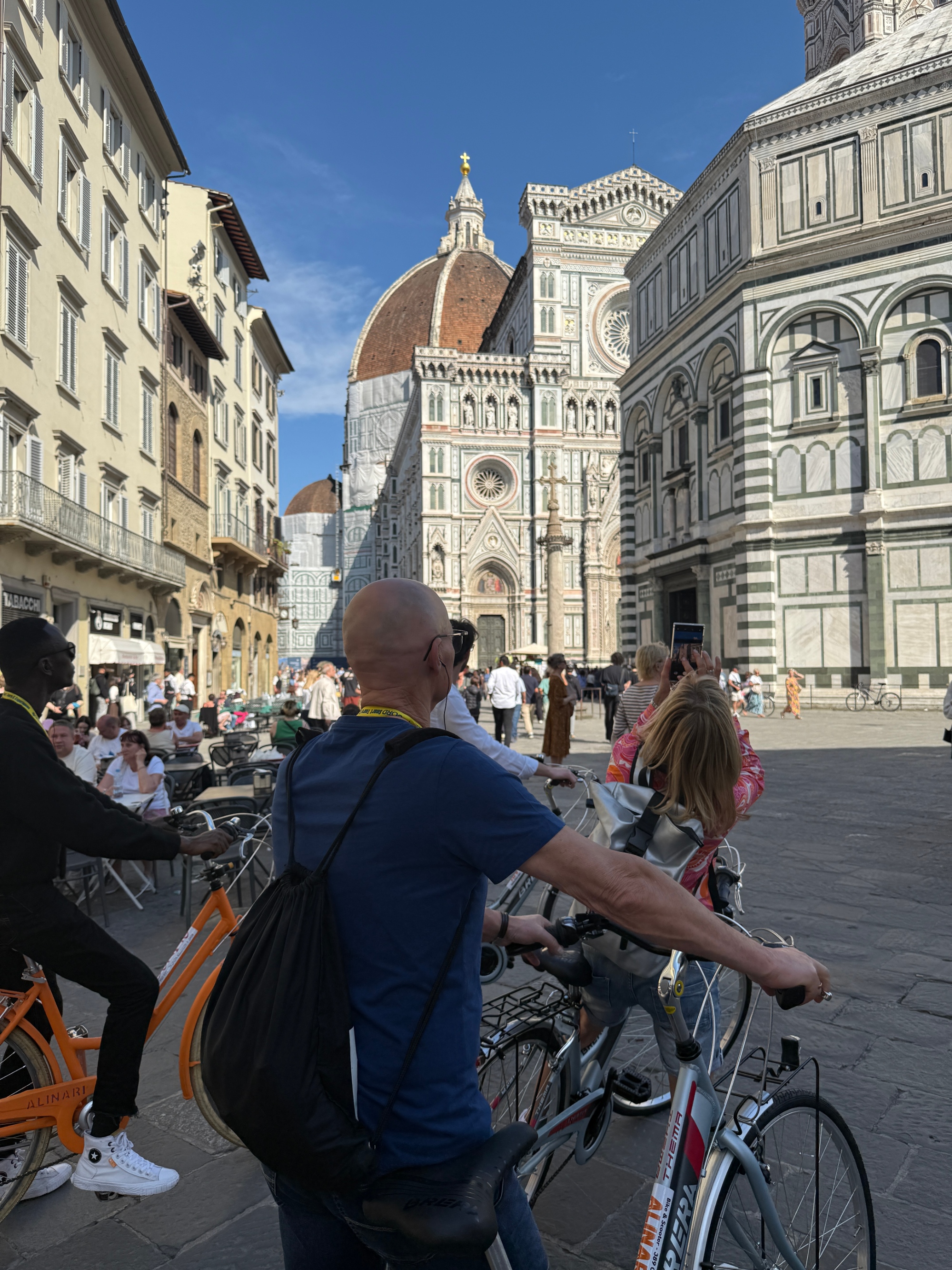 Bike tour in Florence with a multilingual audioApp
