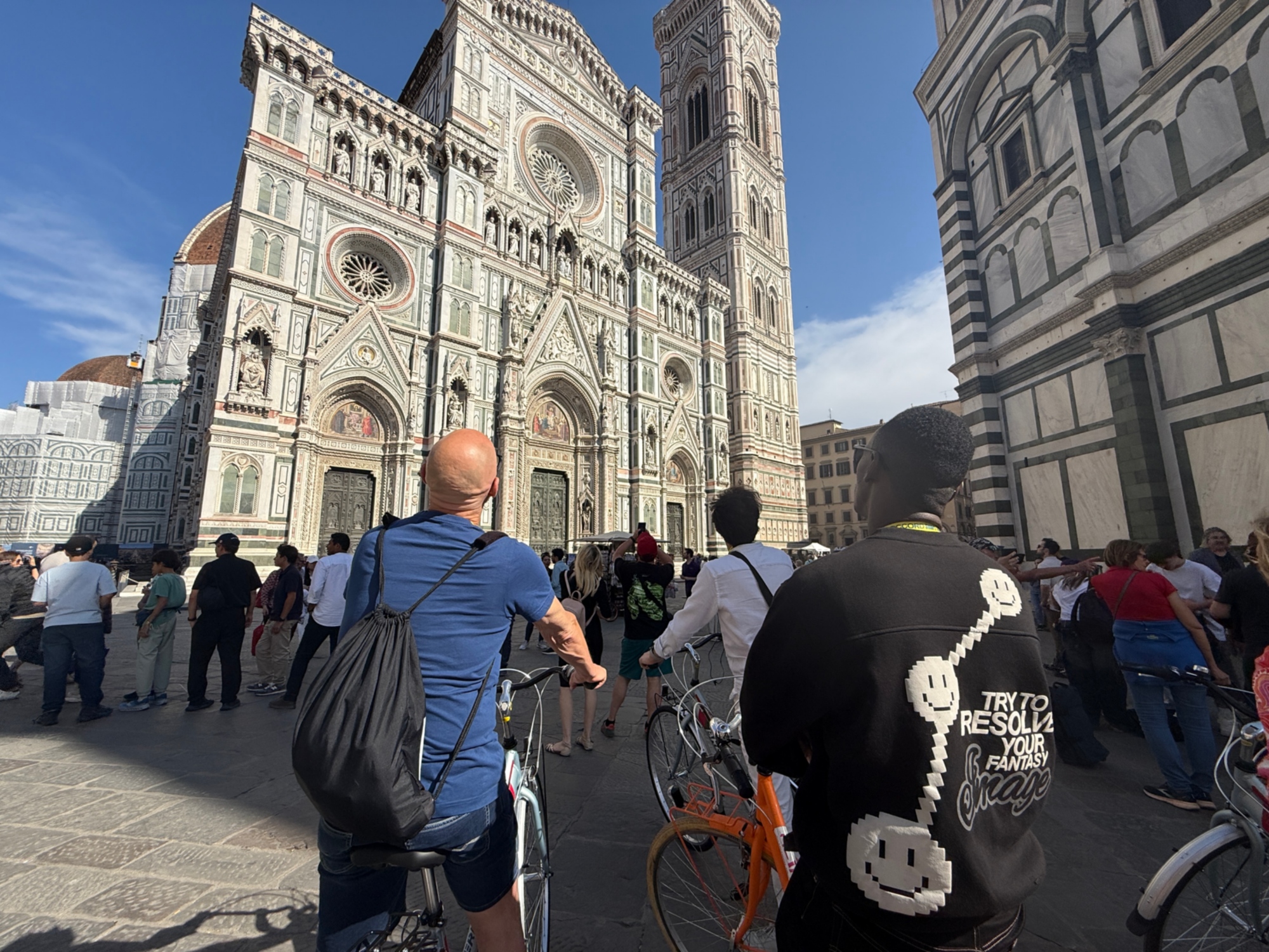 Bike tour in Florence with a multilingual audioApp