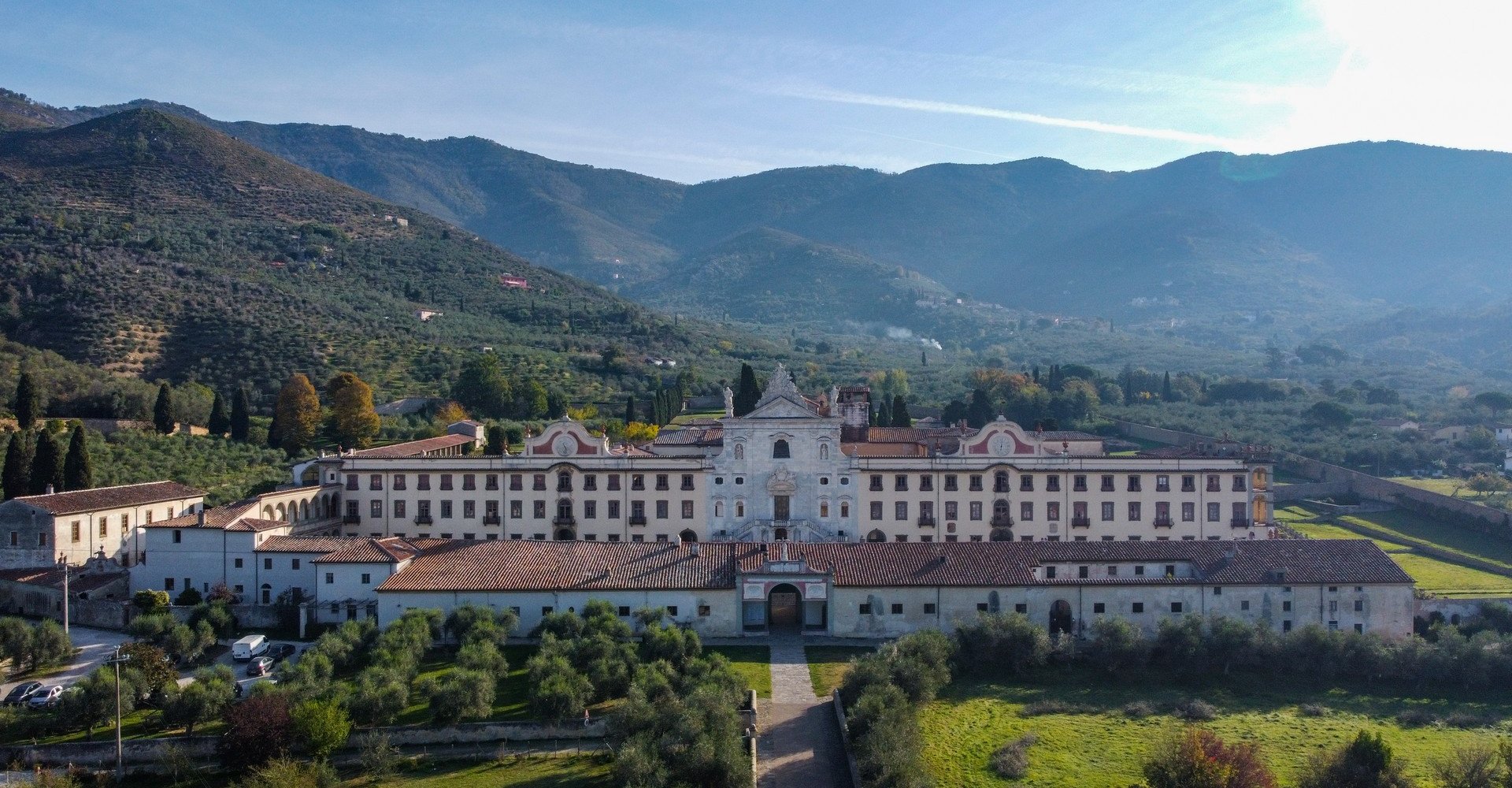 Die Rundroute des Monte Pisano