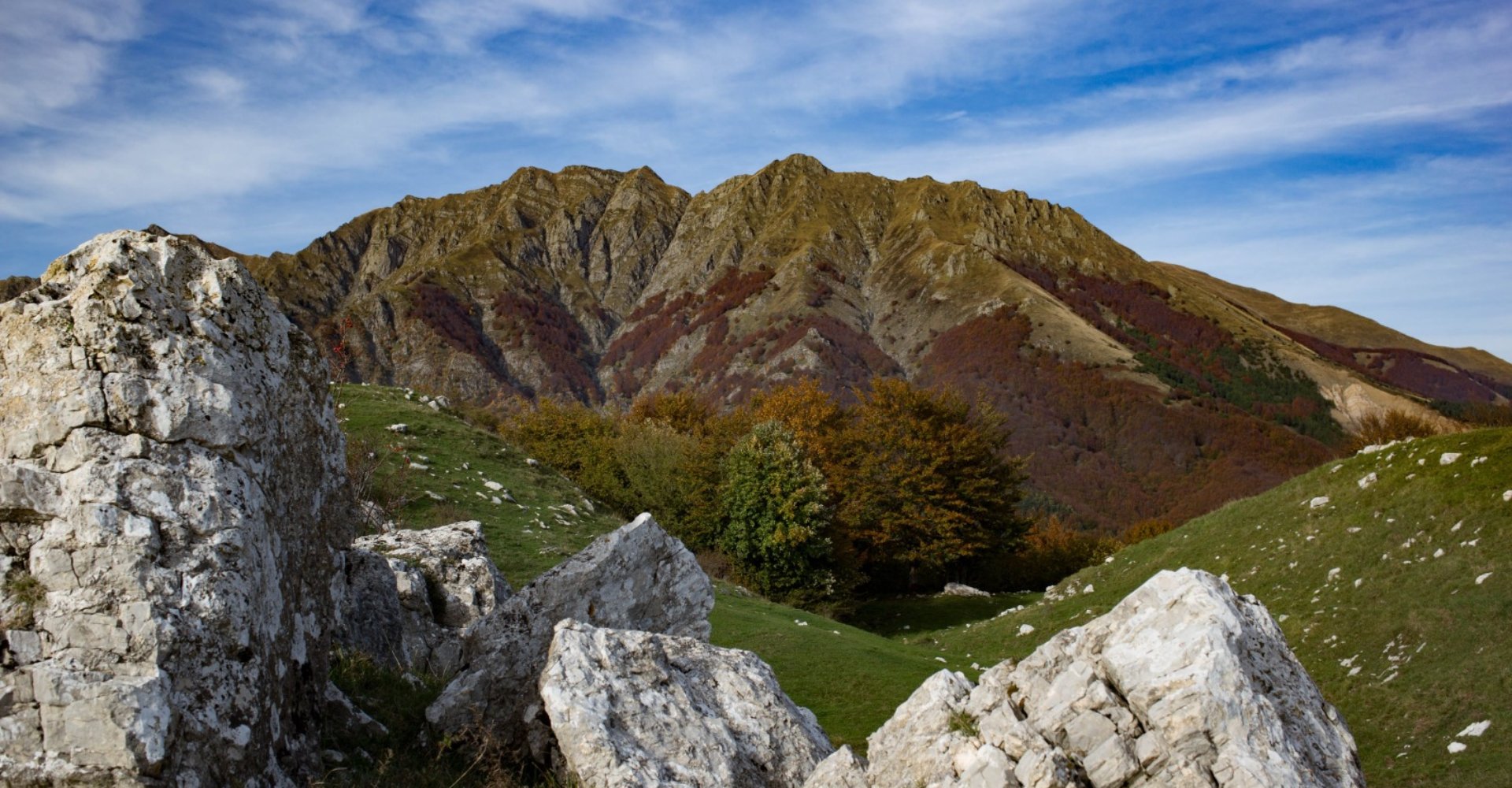 Crête des Apennins du Monte Acuto