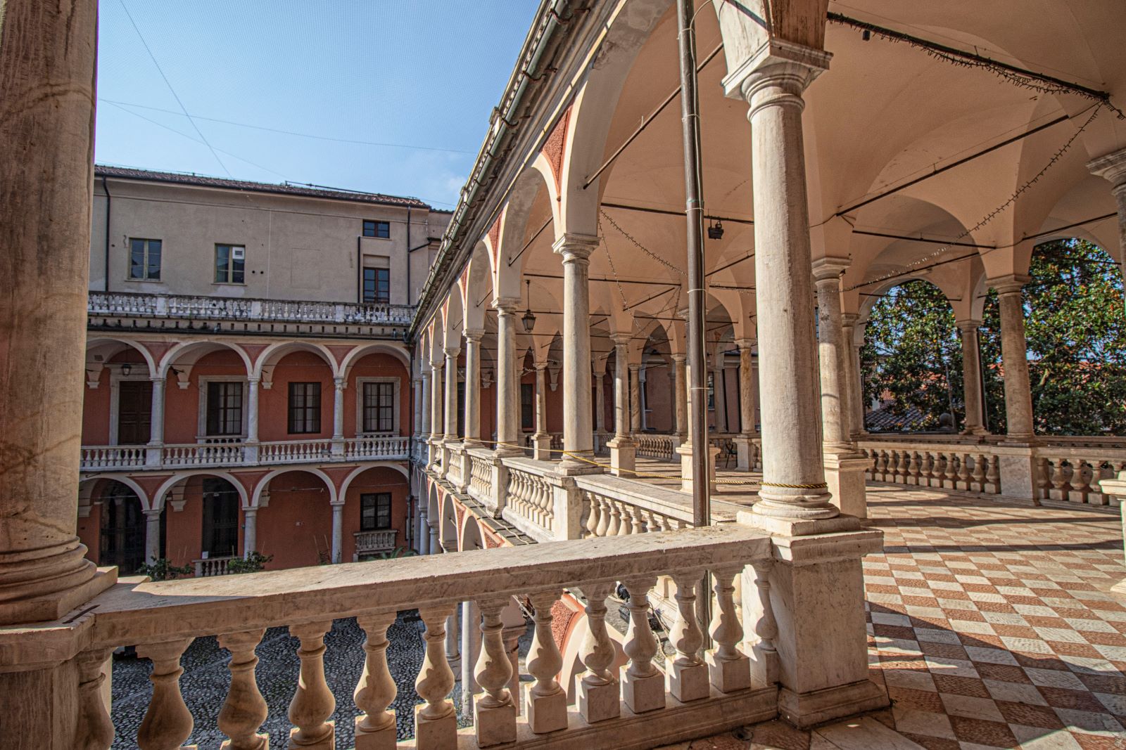 Interior of Palazzo Ducale in Massa