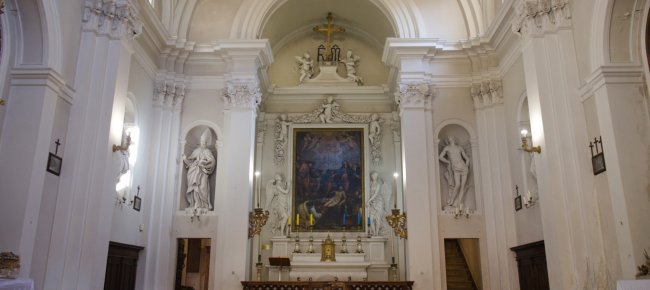 Altar of the Church of Santa Croce