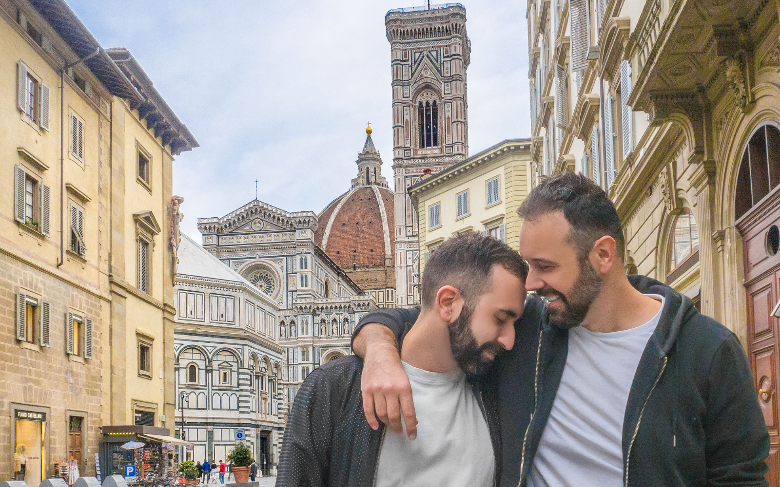 Ippo and Dixon in Florence