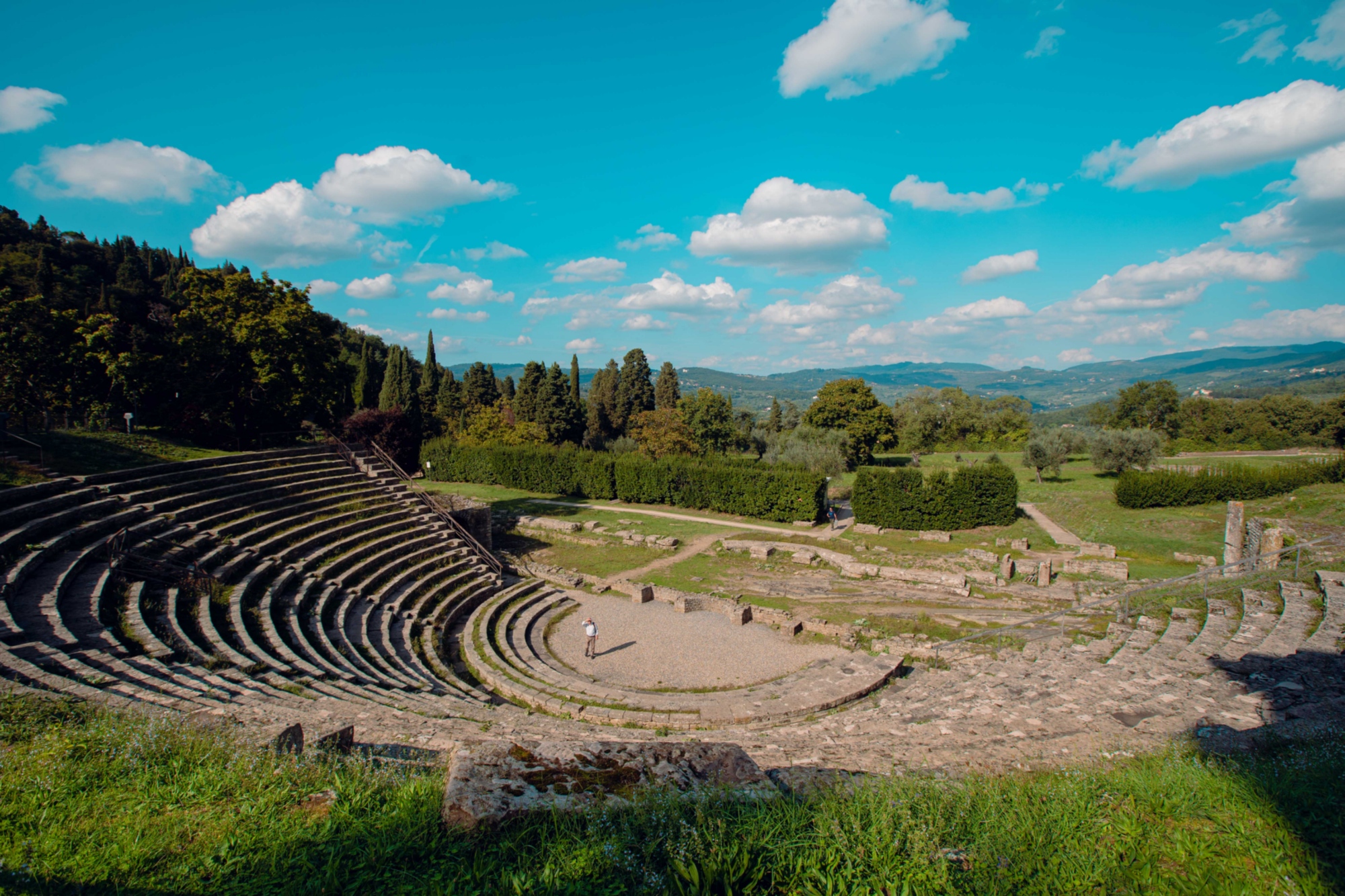 The Amphitheater of Fiesole