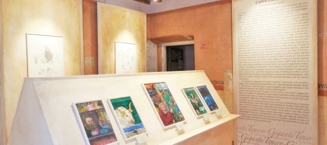 La sala 1 expone las pinturas del maestro Antonio Possenti