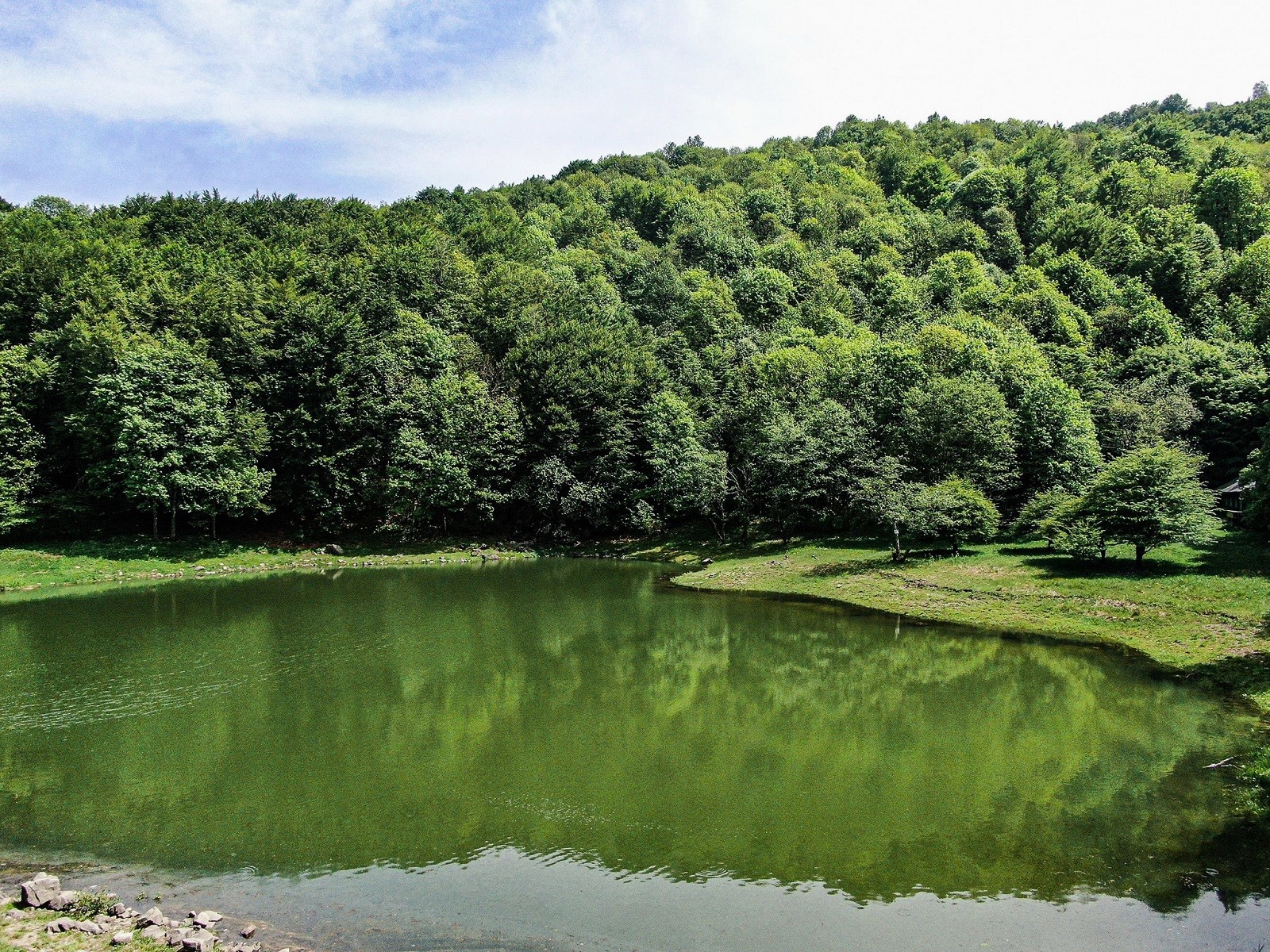 Il Lago Verde in Lunigiana