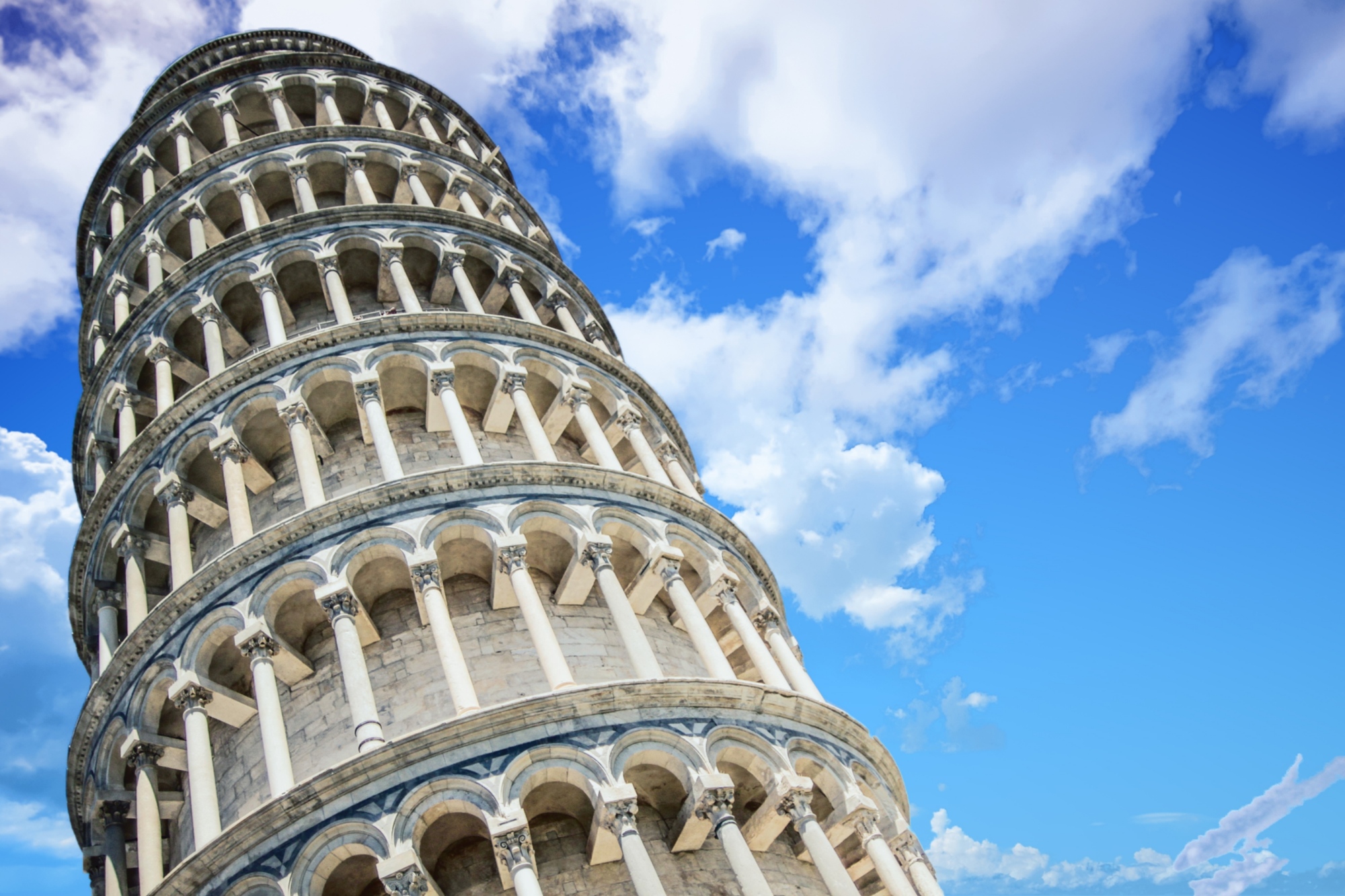 Pisa leaning tower