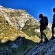 Technical loop itinerary on the Apuan Alps, reserved for expert hikers