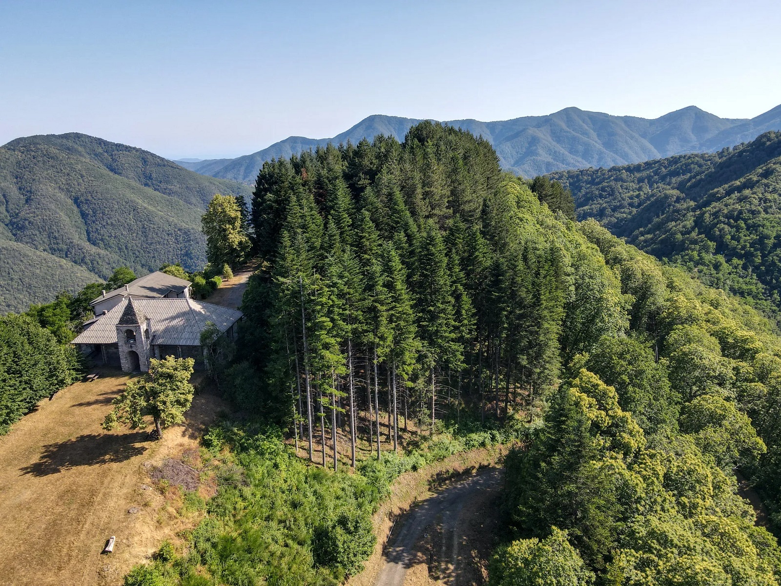 Photo aérienne au dessus de Madonna del Monte