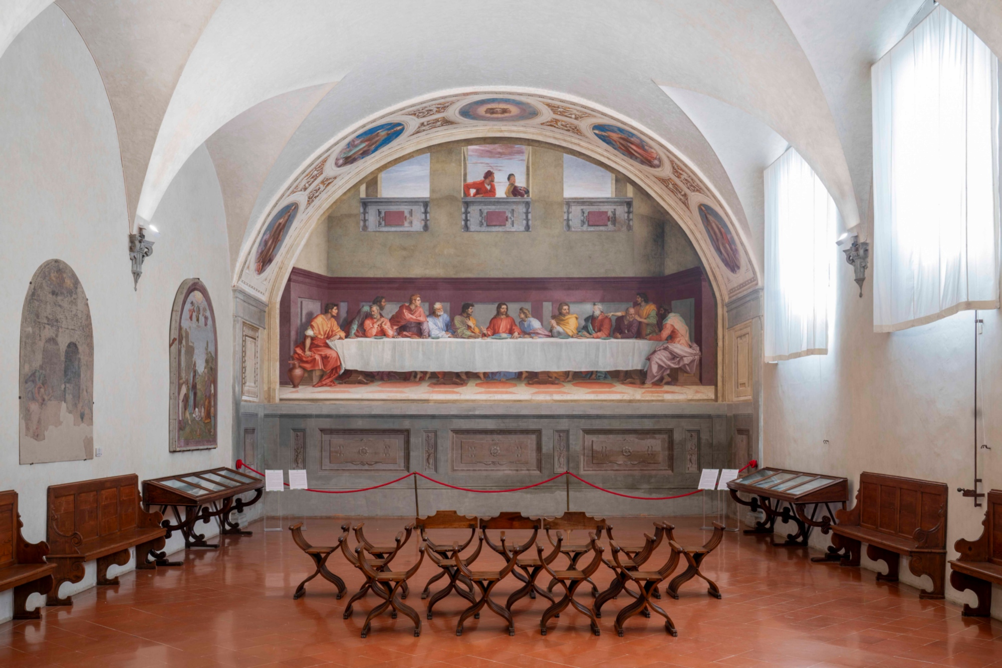 Cenacolo di Andrea del Sarto situato negli ambienti dell’antico convento dei monaci benedettini vallombrosani dedicato a San Salvi