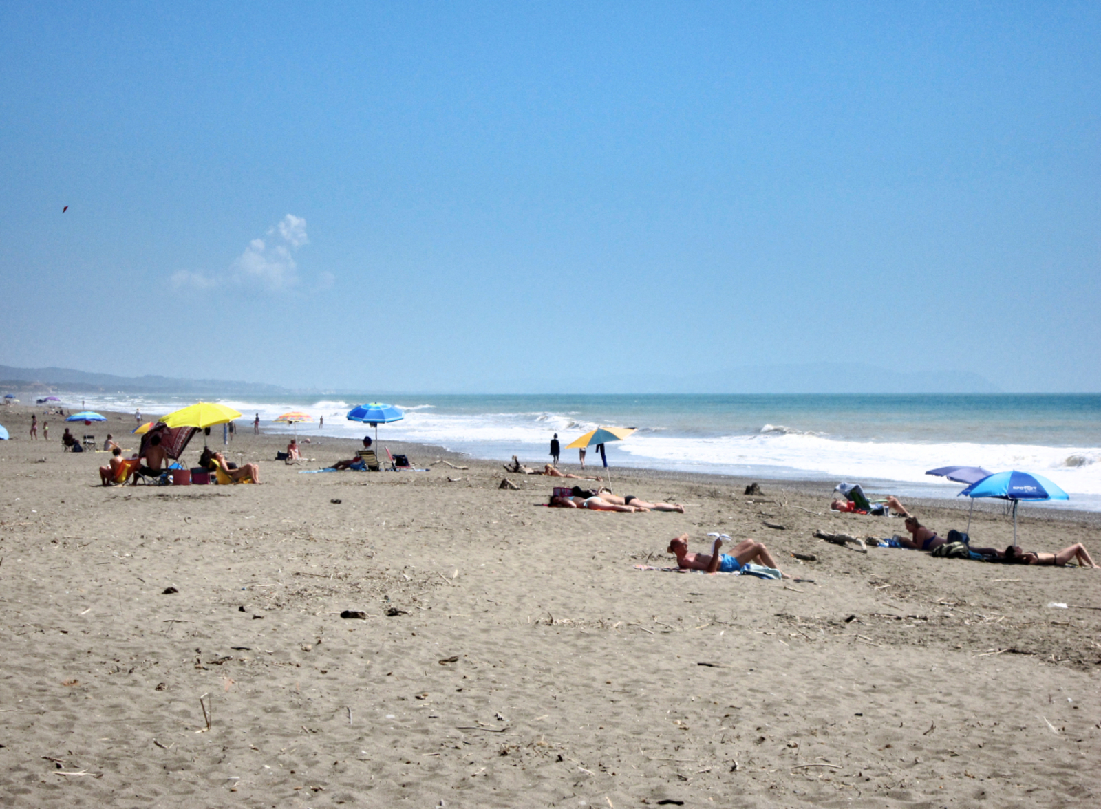 Littoral au sud de Marina di Bibbona