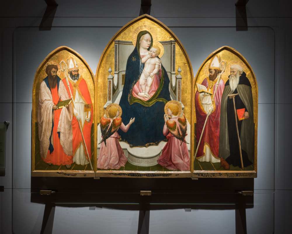 Das Triptychon von San Giovenale von Masaccio