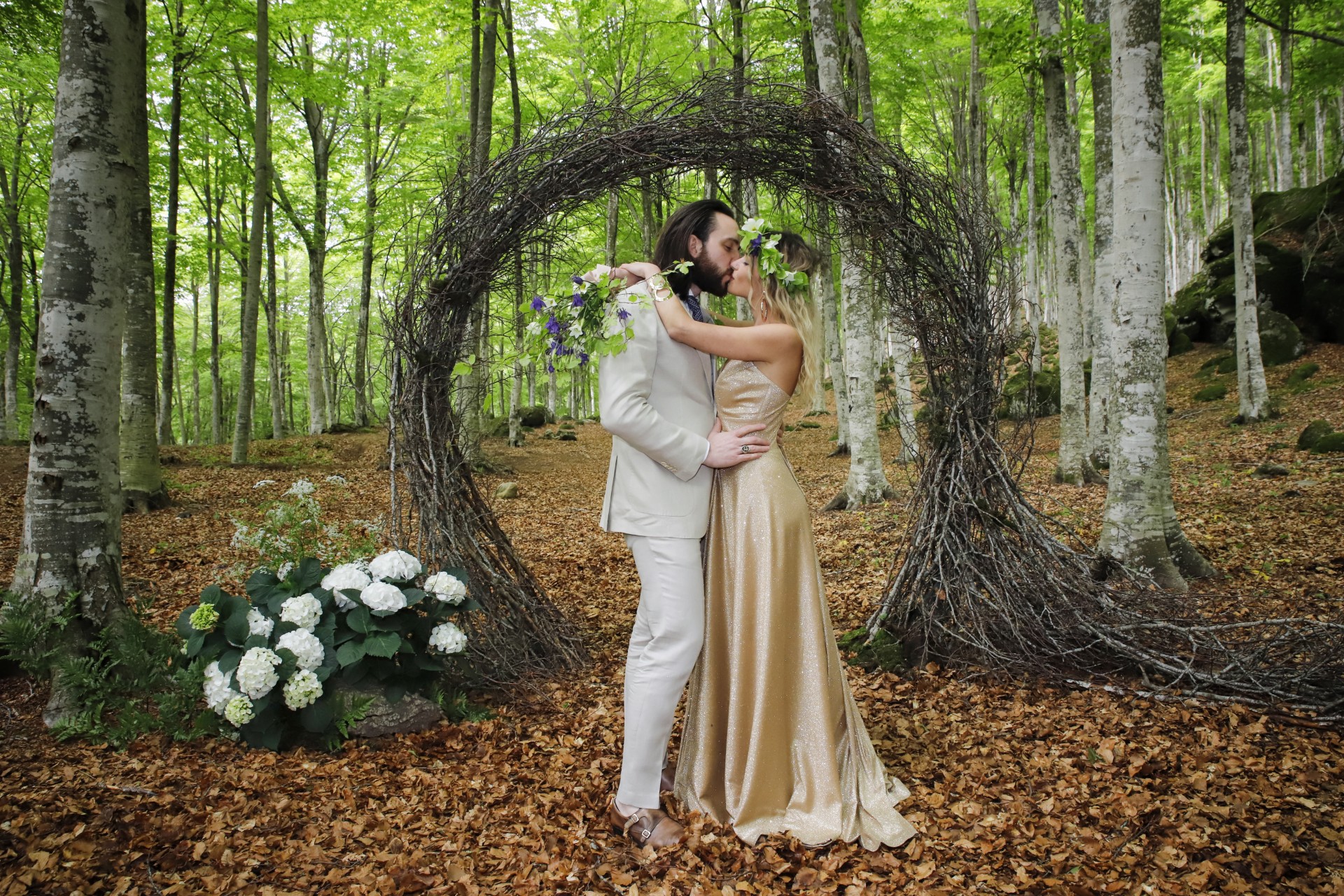 Wedding at the Macchia Faggeta beech forest