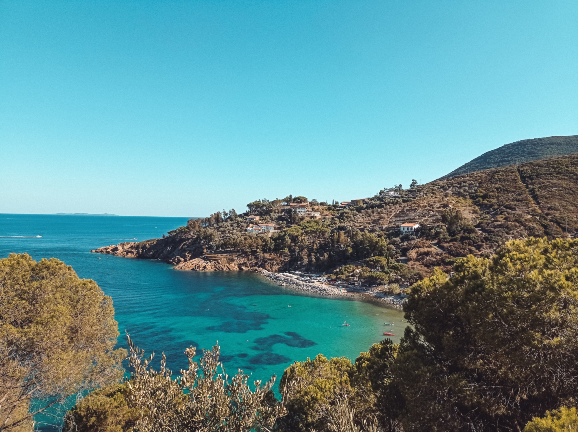 Trekking di tre giorni all'isola del Giglio