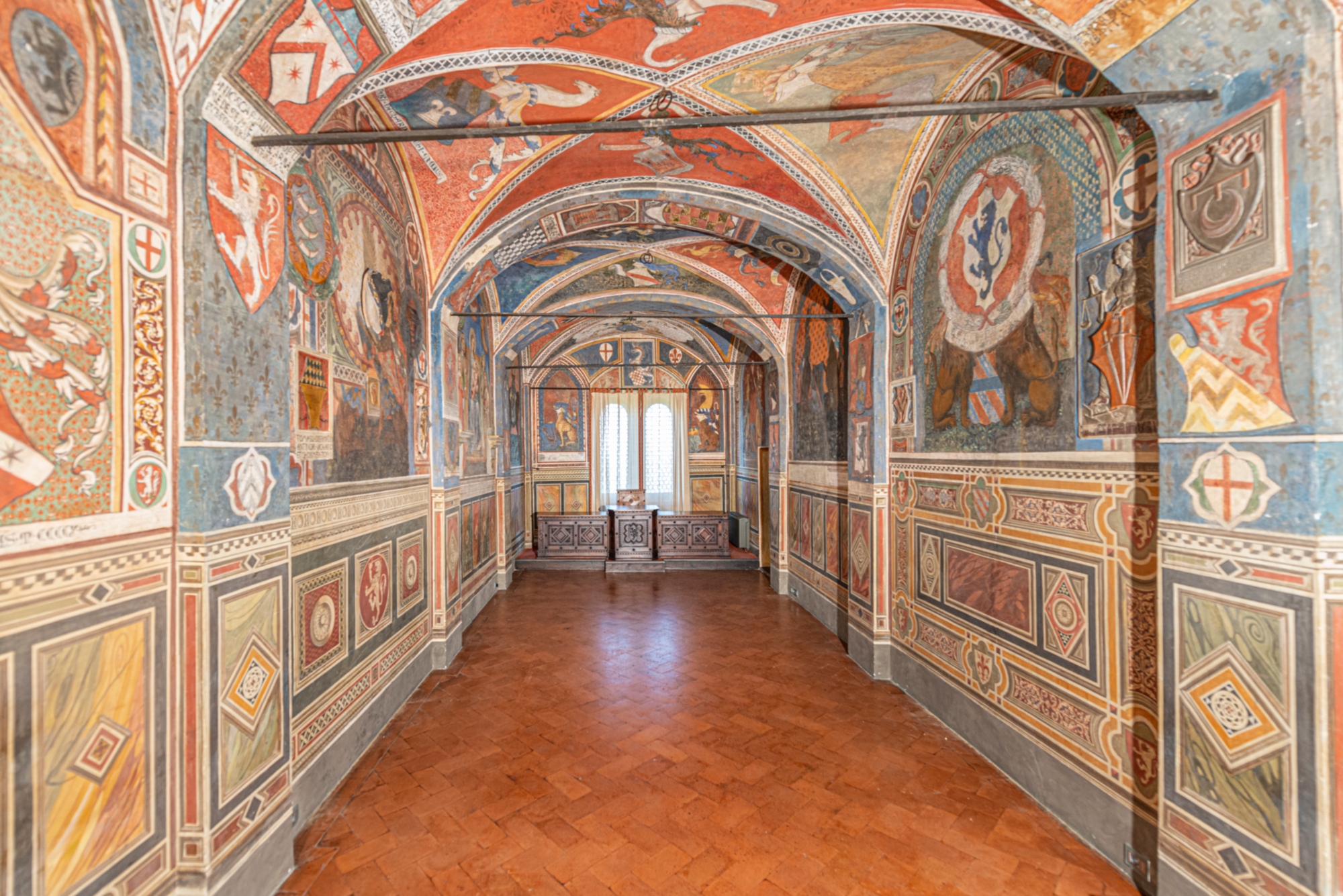 Sala delle Sette Virtù - San Miniato