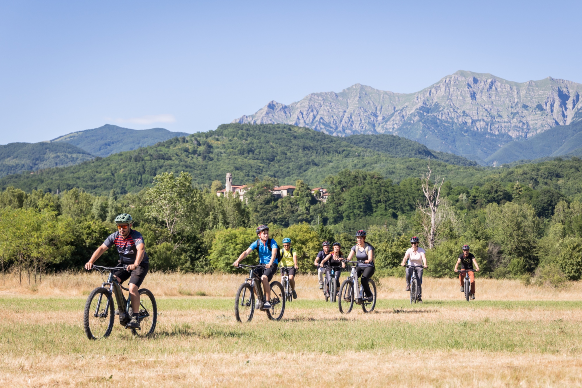 On the tracks of Lunigiana Bike Area