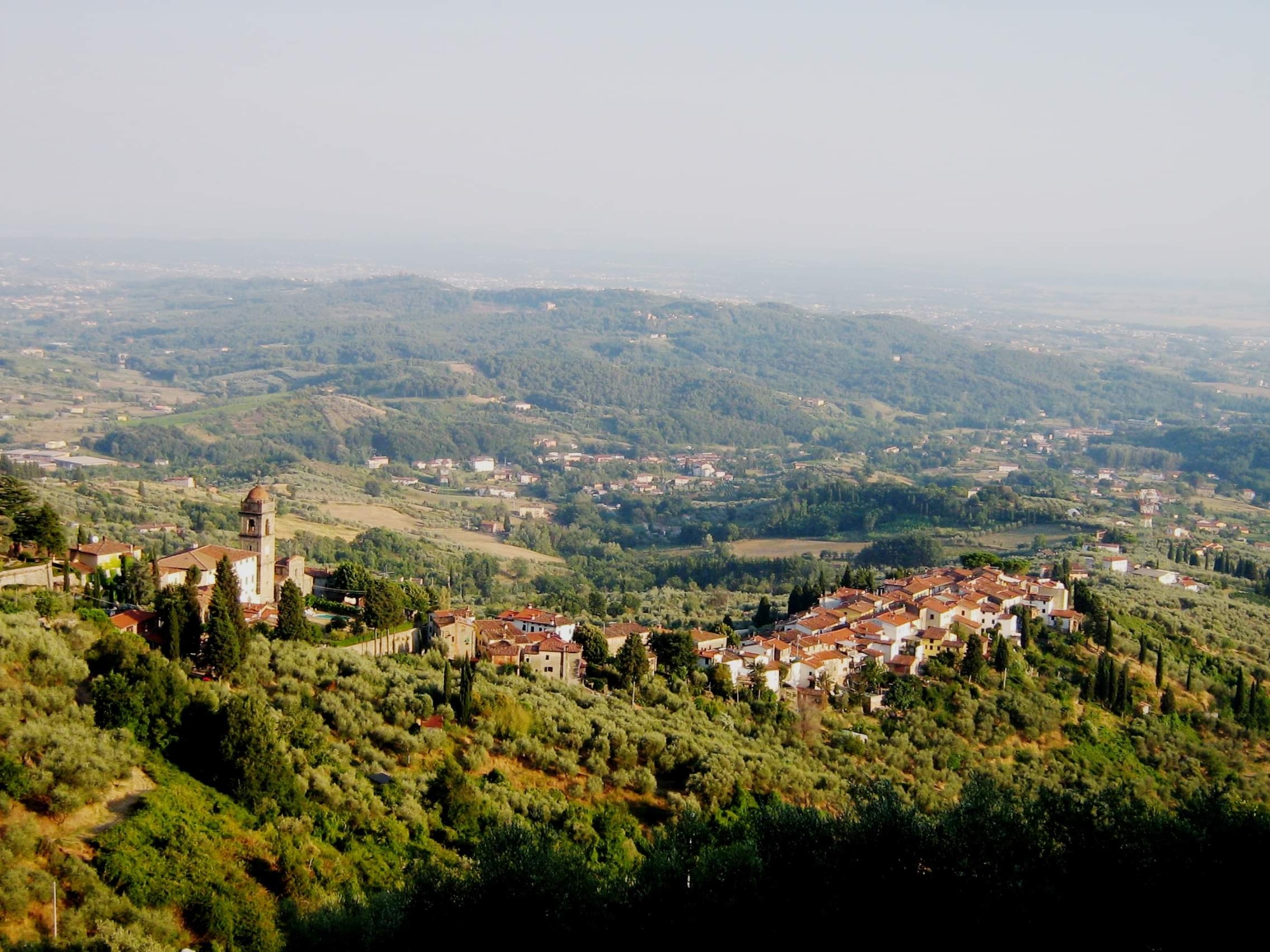 Visit to the Angel of San Gennaro in the Capannori's countryside