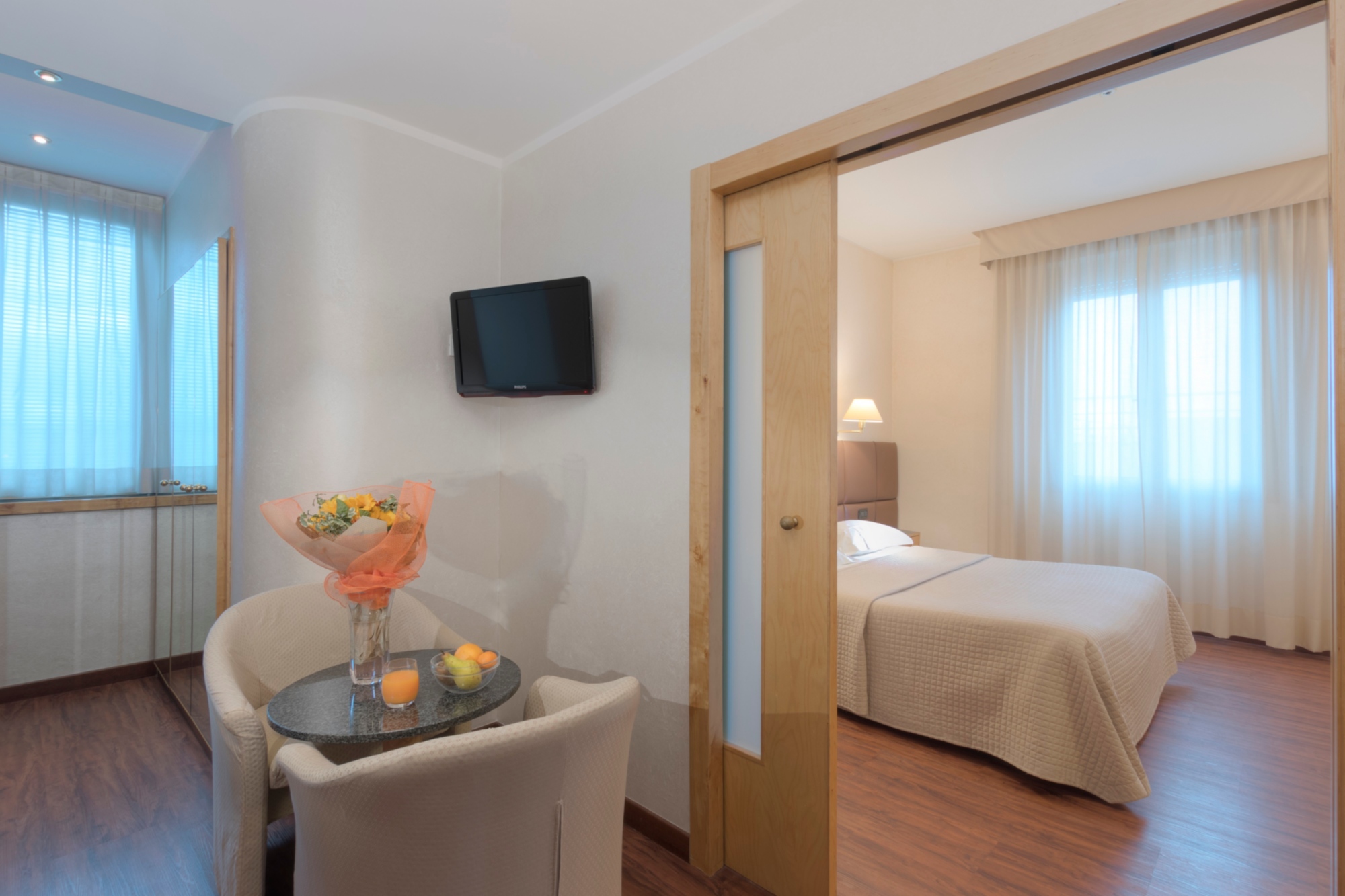 Tre notti nella junior suite dell'Hotel Minerva, un elegante hotel quattro stelle ad Arezzo