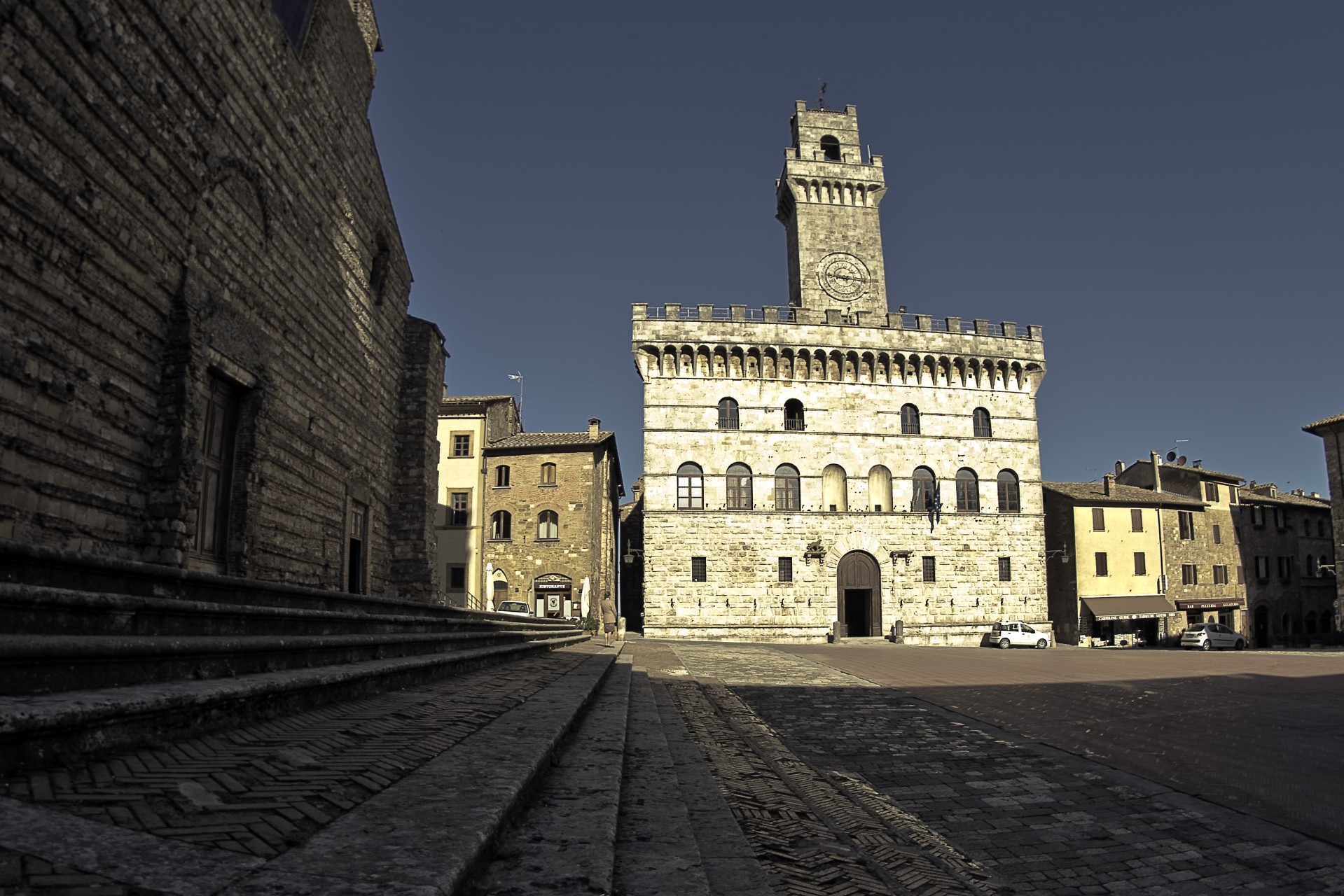 Piazza Grande a Montepulciano