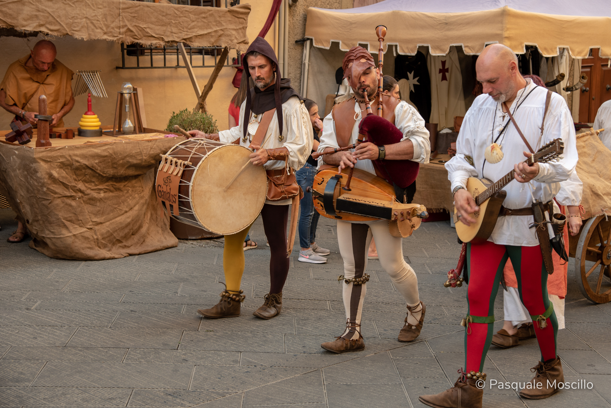 Immagine di musici durante la manifestazione