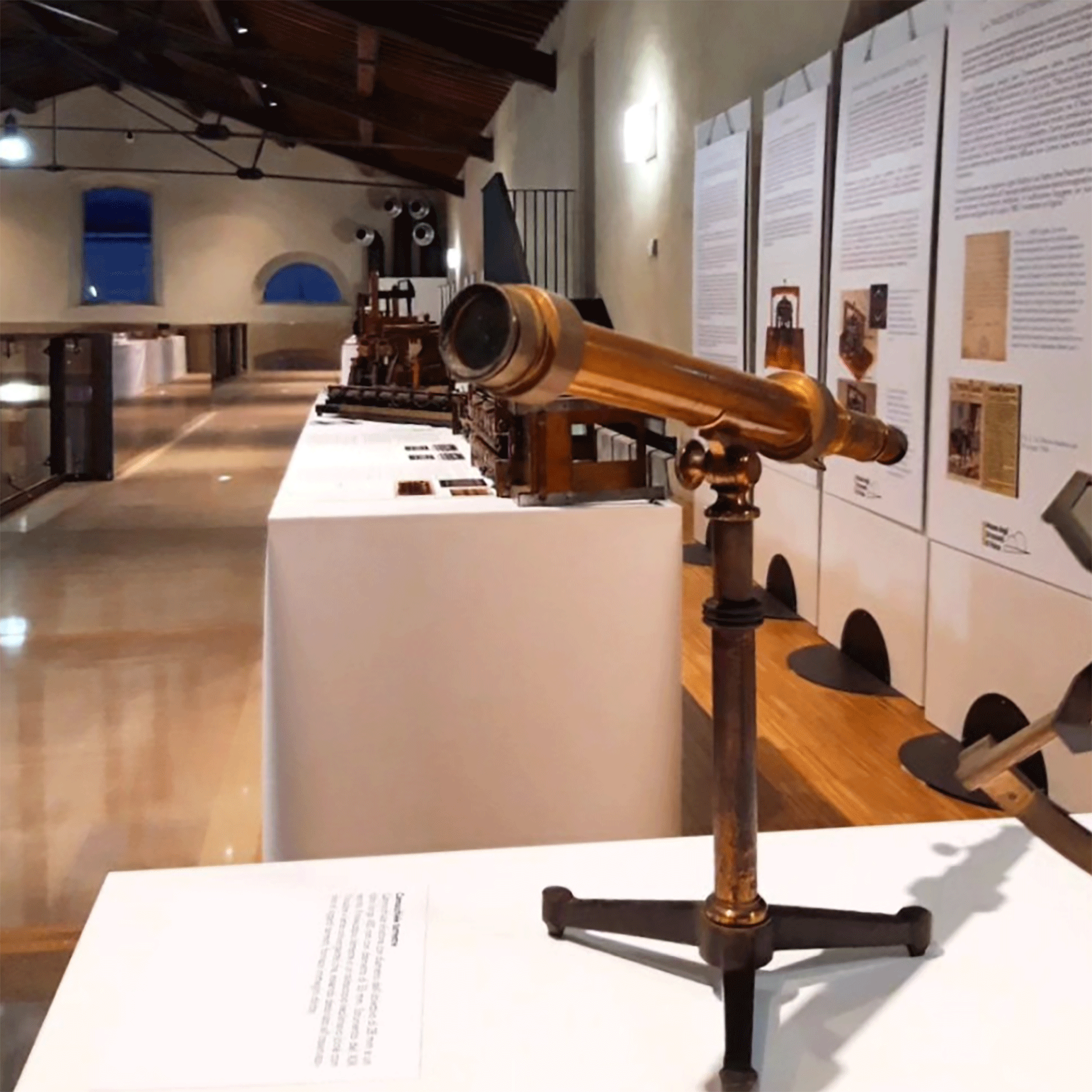 Immagine di una sala del museo