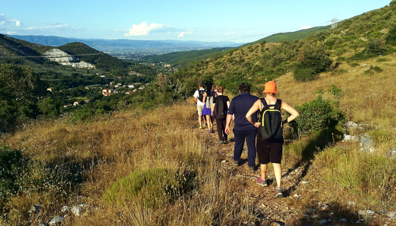 Half-day excursion on the Monti Pisani, between Lucca and Pisa