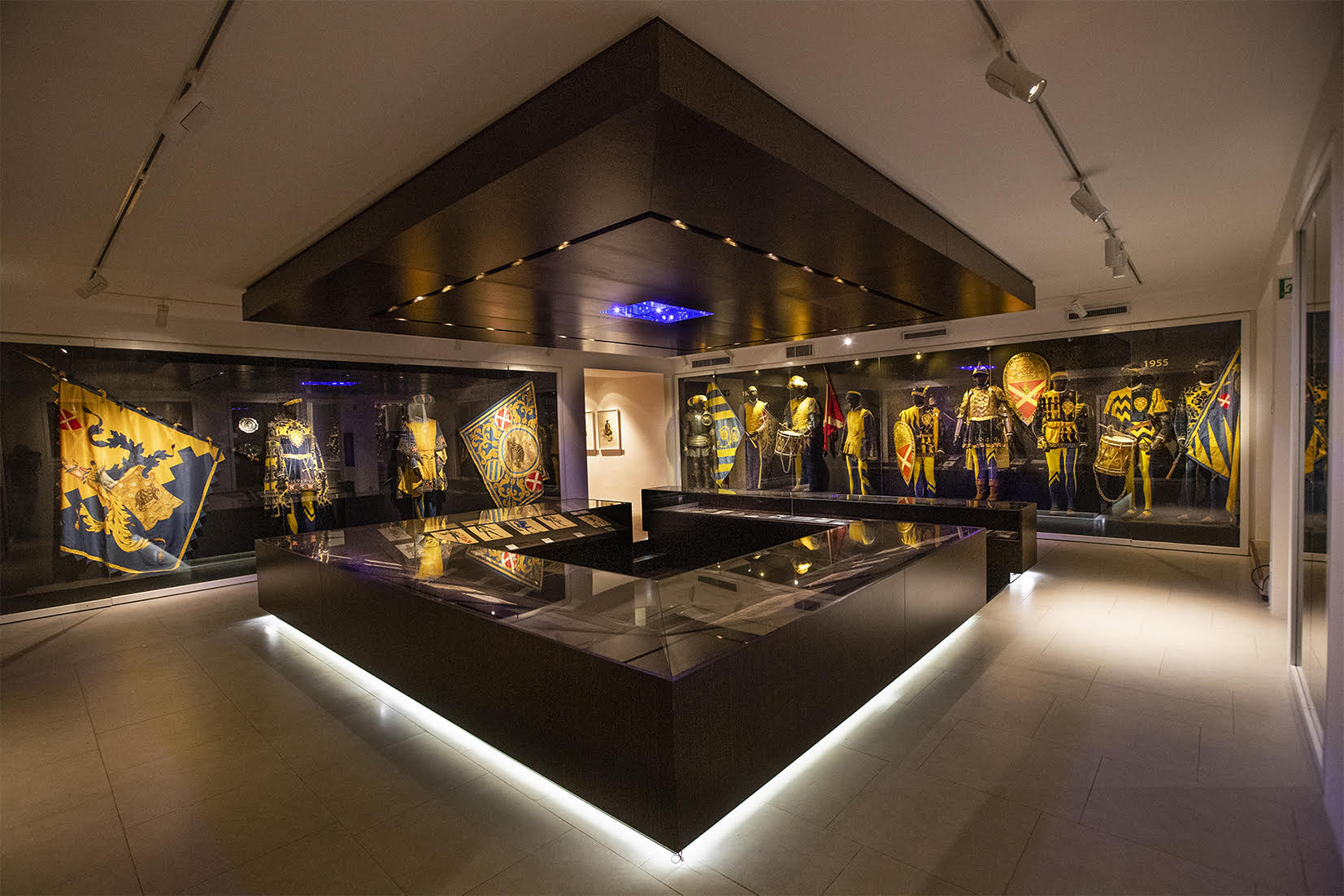 Immagine di una sala del museo