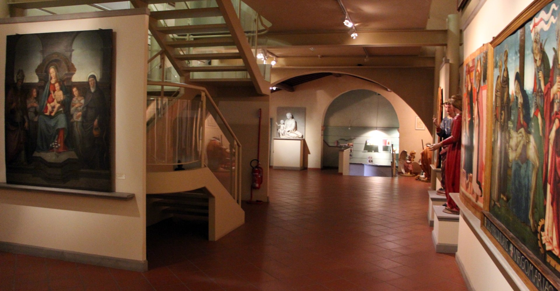 Das Museum von Santa Verdiana in Castelfiorentino
