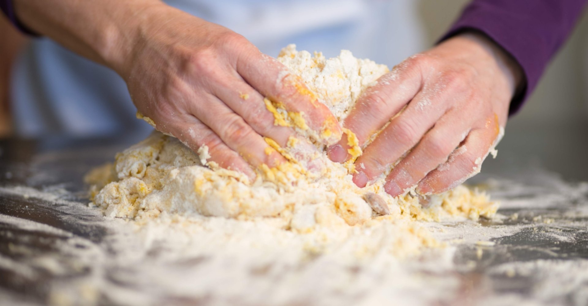 La pasta fresca al huevo