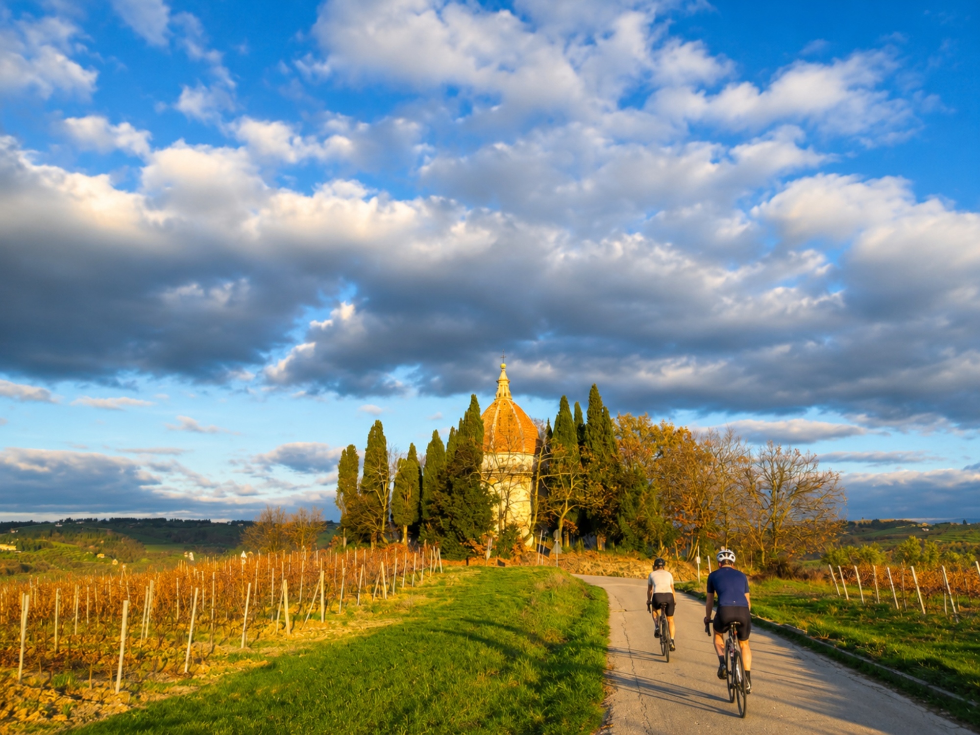 Cappella di Semifonte – punto panoramico del tour in ebike da Certaldo