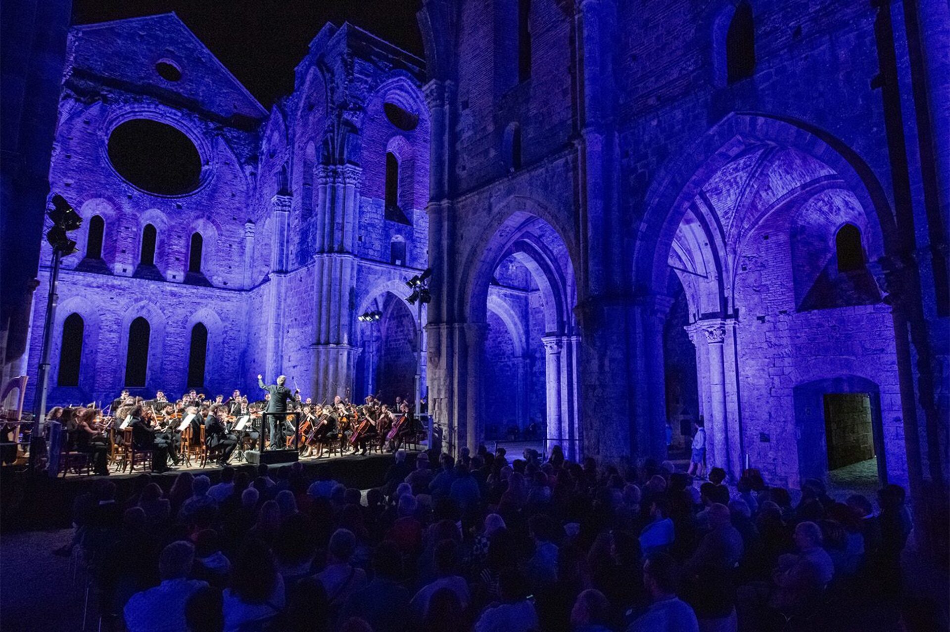 Concert in the San Galgano Abbey