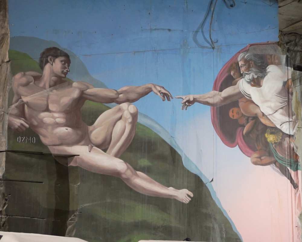 La Génesis de Michelangelo de Ozmo