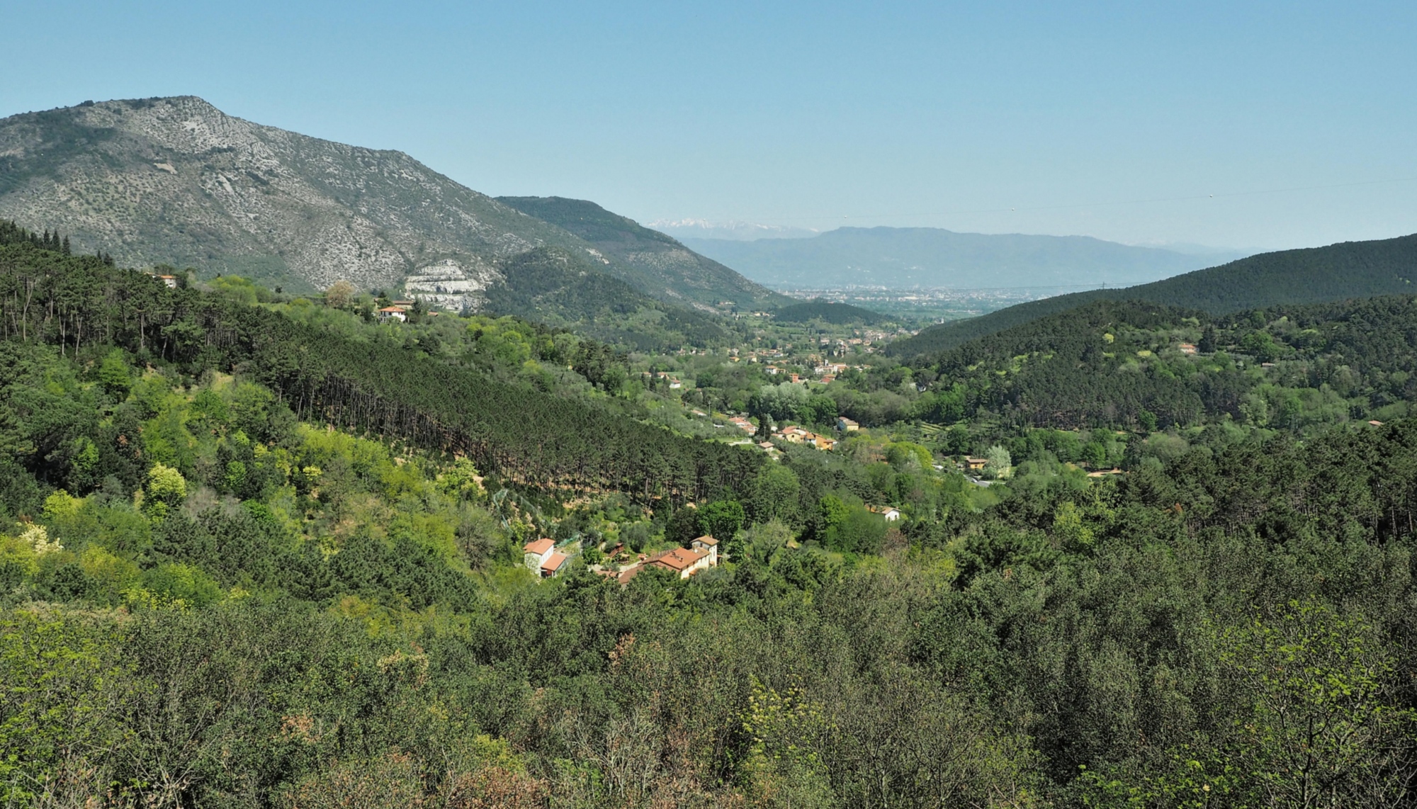 Half-day excursion on the Monti Pisani, between Lucca and Pisa