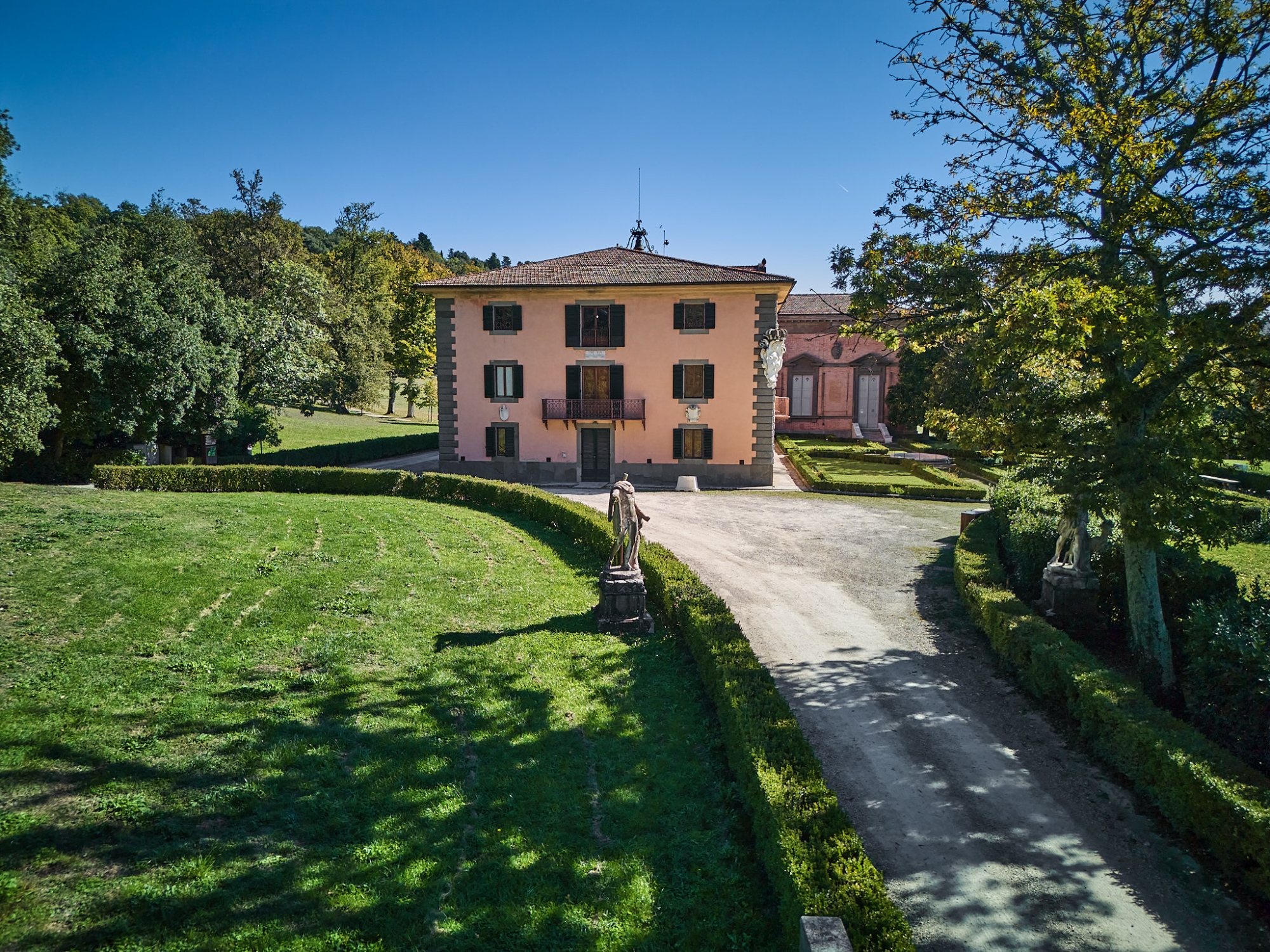 Die Paggeria der Medici-Villa in Pratolino