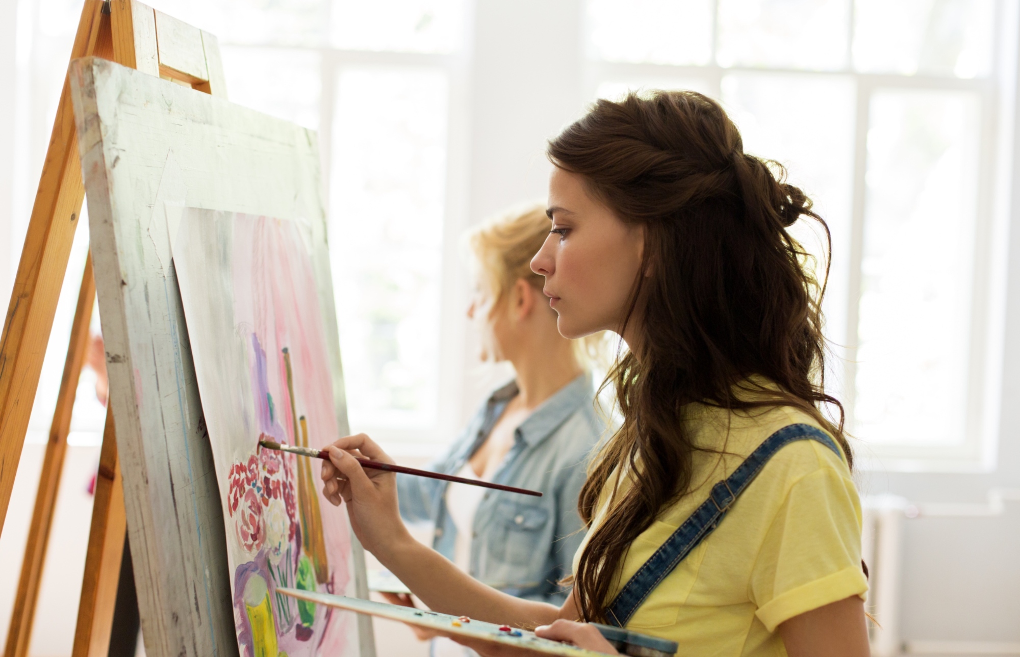 Learn to paint or sculpt