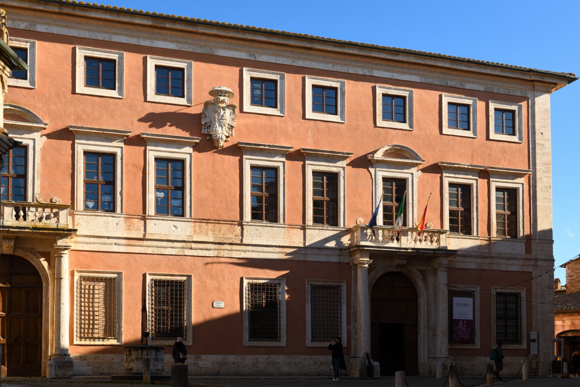 Palazzo Chigi a San Quirico d'Orcia