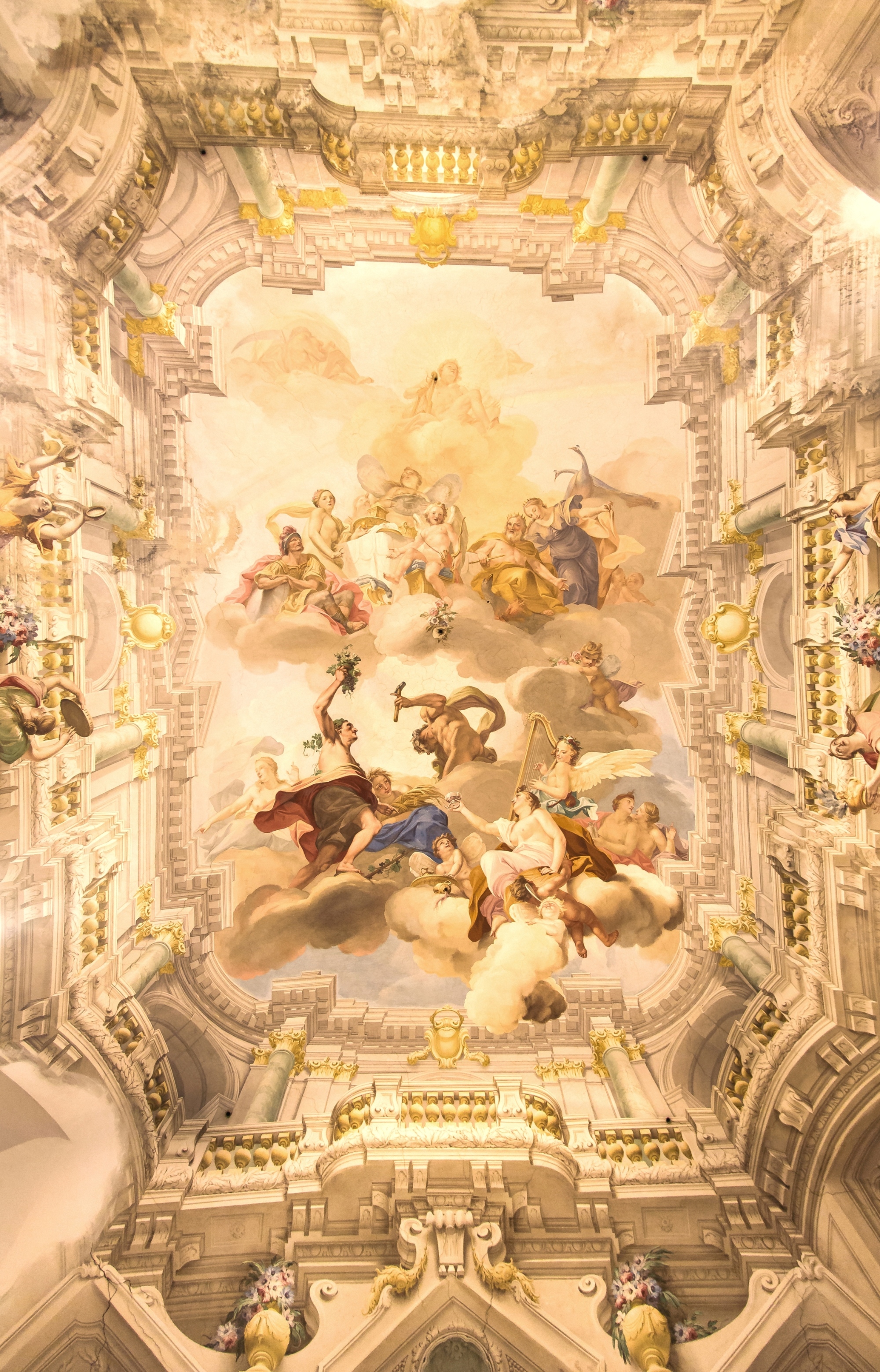 Soffitto di Palazzo Dosi Magnavacca