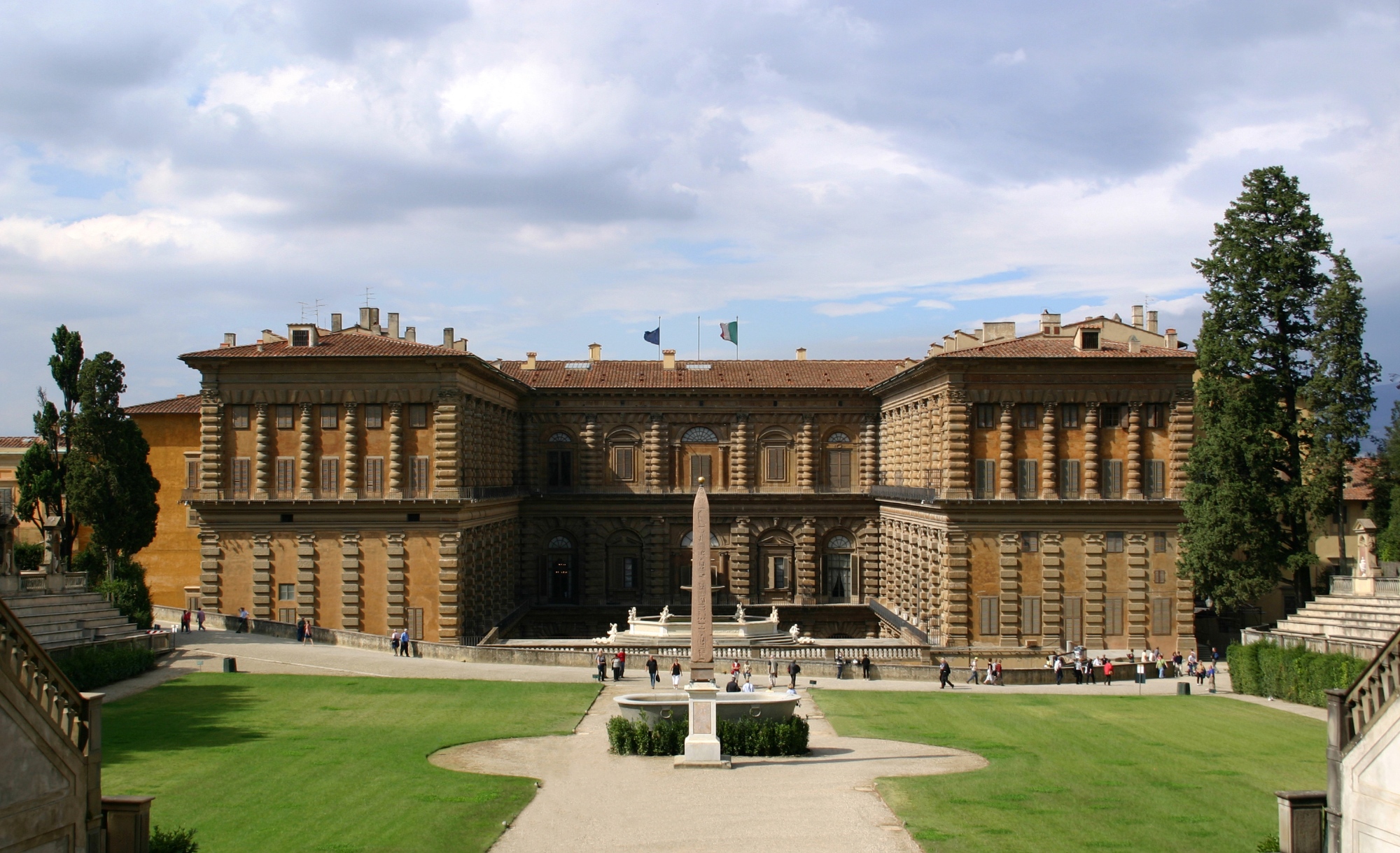 Palazzo Pitti seen from the Boboli Gardens