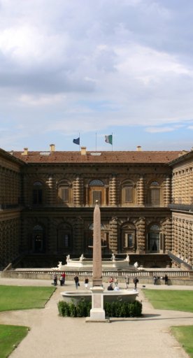 Palazzo Pitti seen from the Boboli Gardens